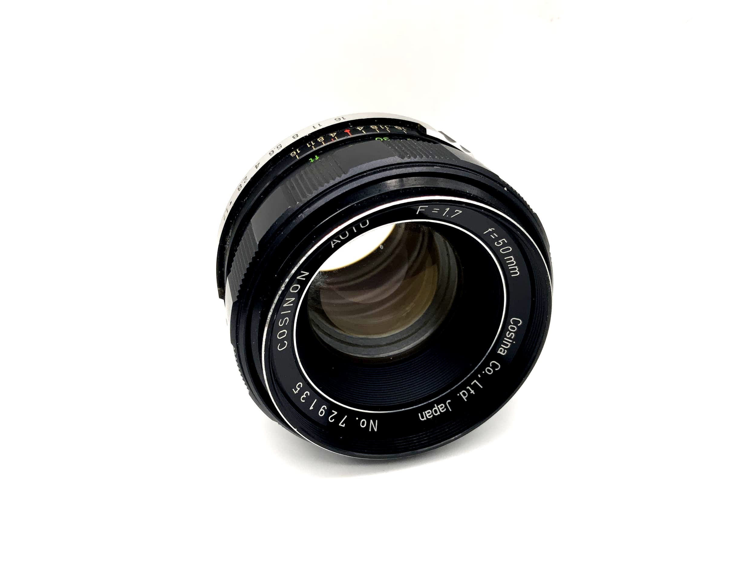 Cosinon 50mm 1:1.7 Lens Auto Camera Lens (M42)