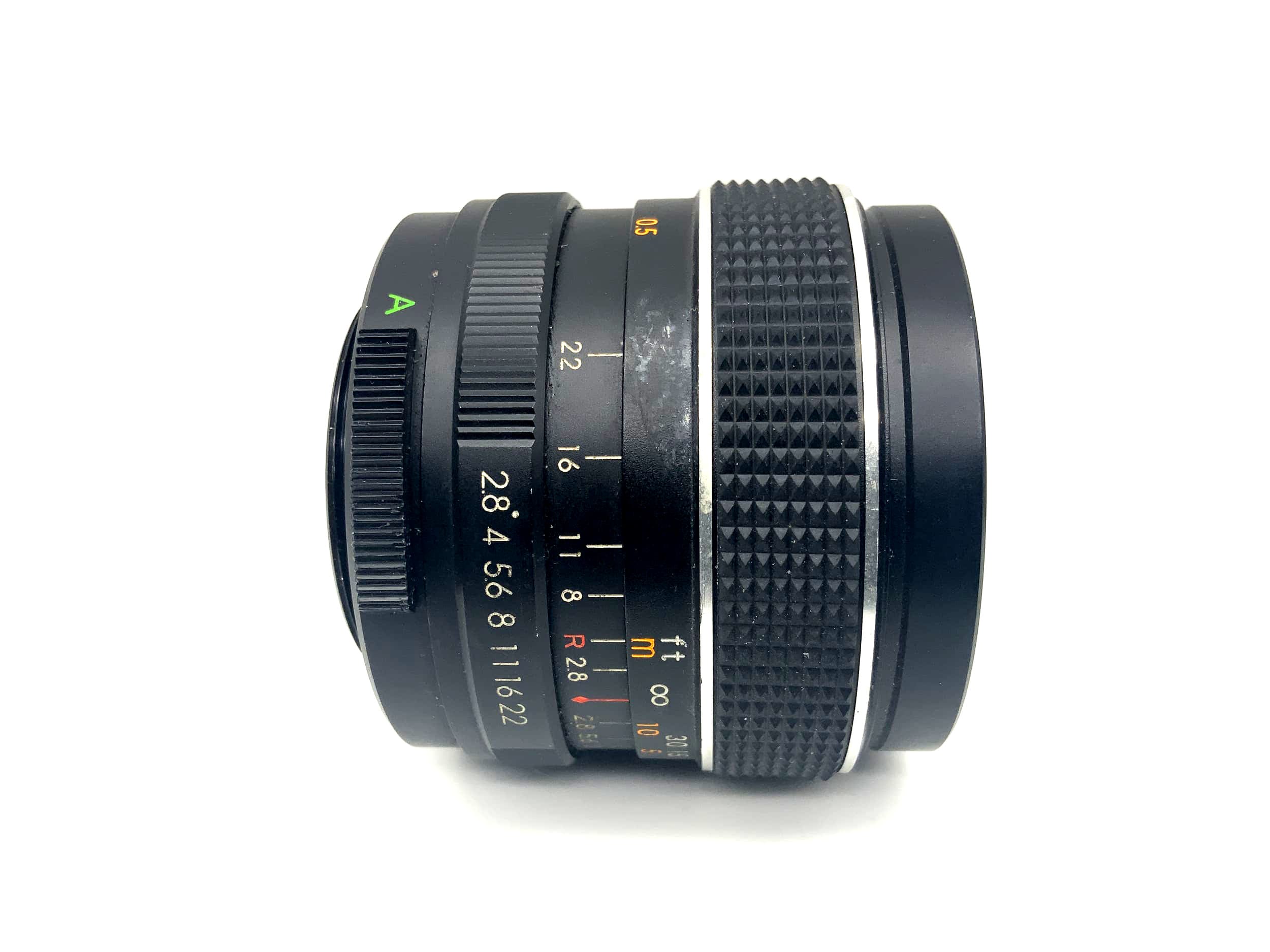 Porst 35mm 1:2.8 lens auto F wide angle ww camera lens (M42)