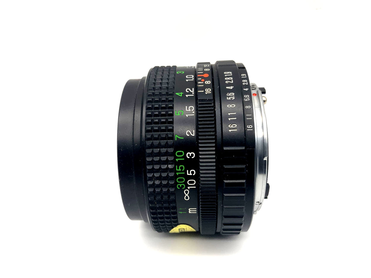 Porst 50mm 1:1.9 Lens Color Reflex D red X red X Lens (Fujica X)