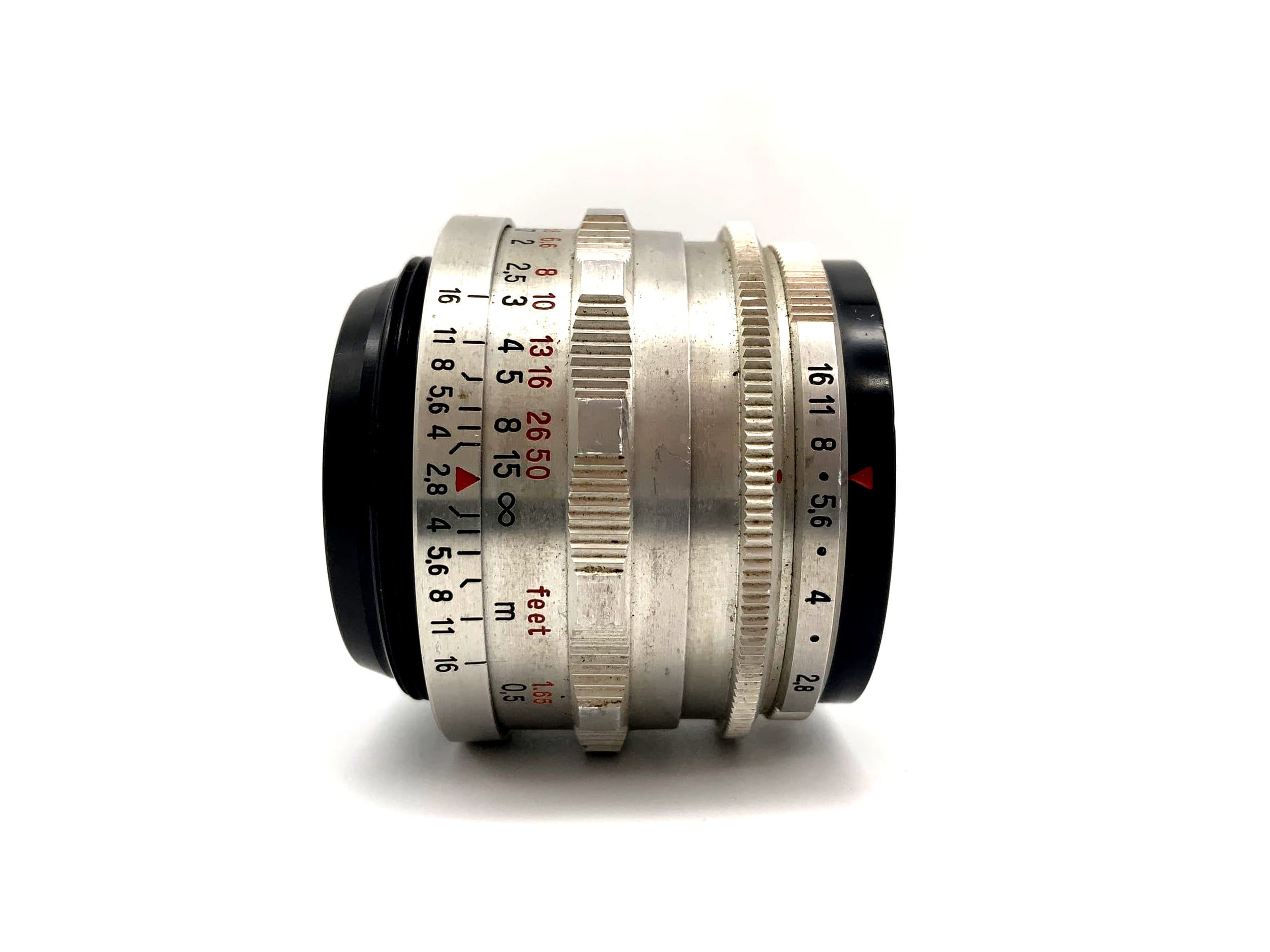 Carl Zeiss 50mm 1:2.8 Lens Tessar 14 Blades Q1 Camera Lens (M42)