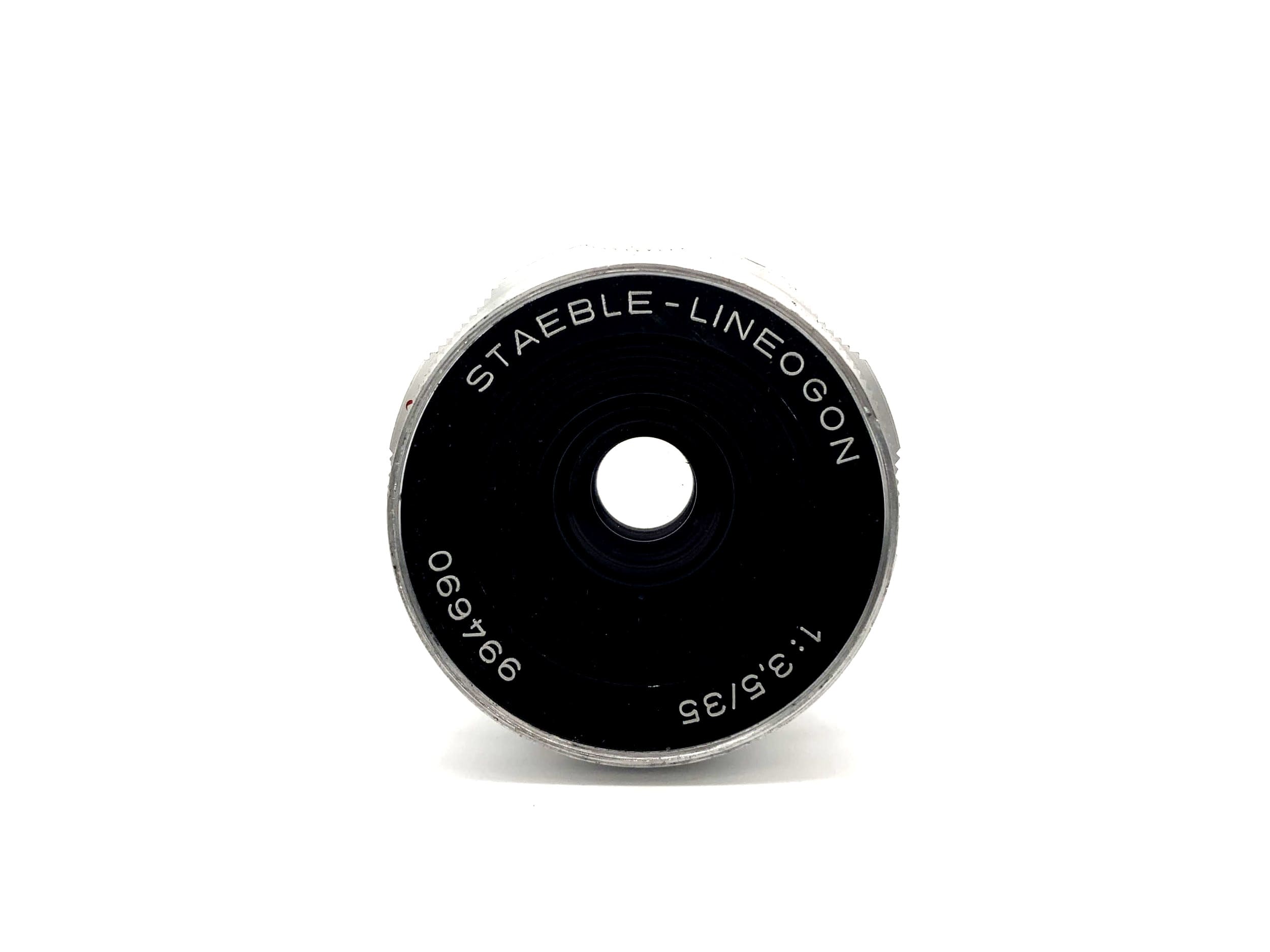Staeble 35mm 1:3.5 Lineogon lens compatible with Leica camera (M39)