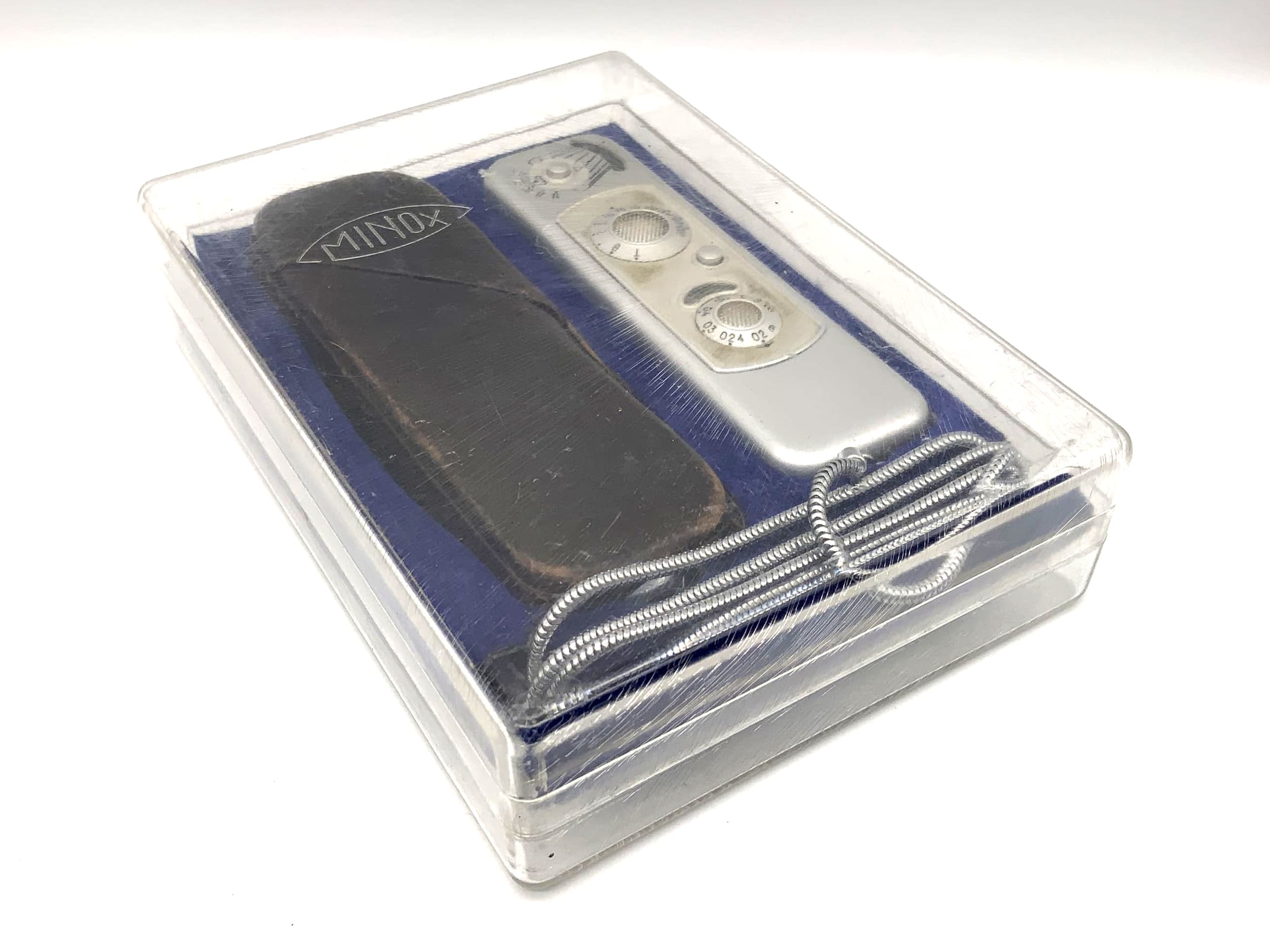 Minox B with Complan 1:3.5 f=15mm with original packaging and case, miniature camera, spy cam