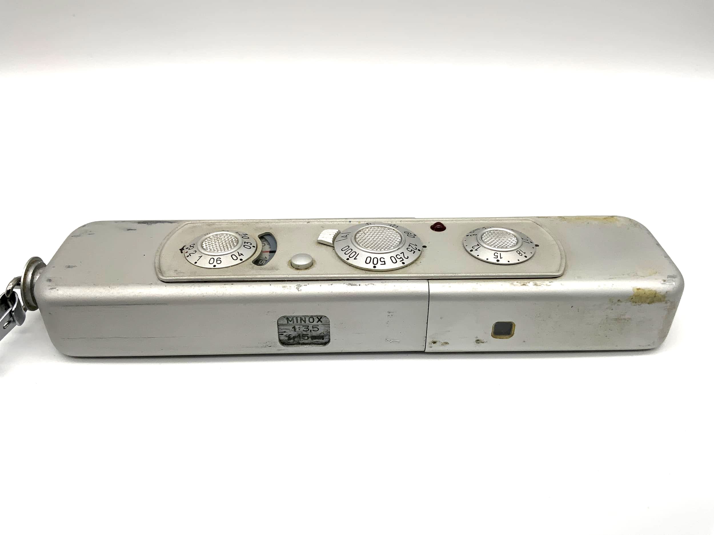 Minox C with Minox 1:3.5 f=15mm miniature camera Spy Cam spy camera