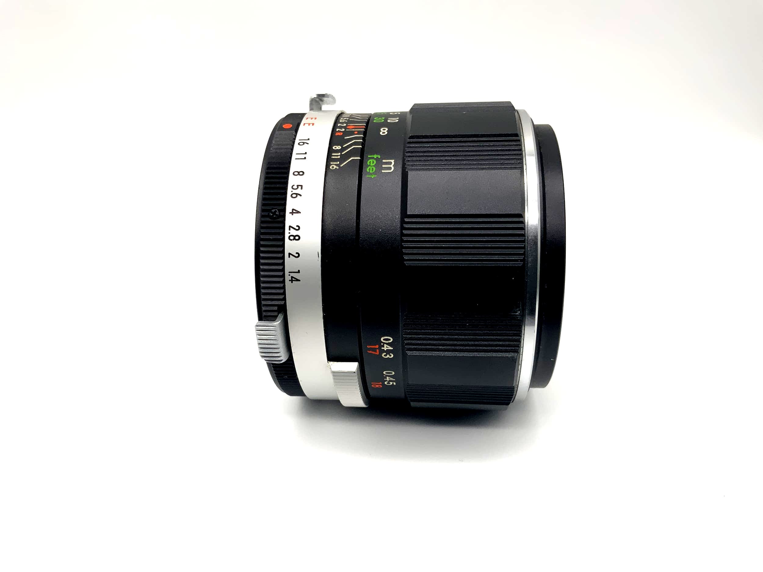Miranda 50mm 1:1.4 lens Auto red E red E Lens (Miranda bayonet)