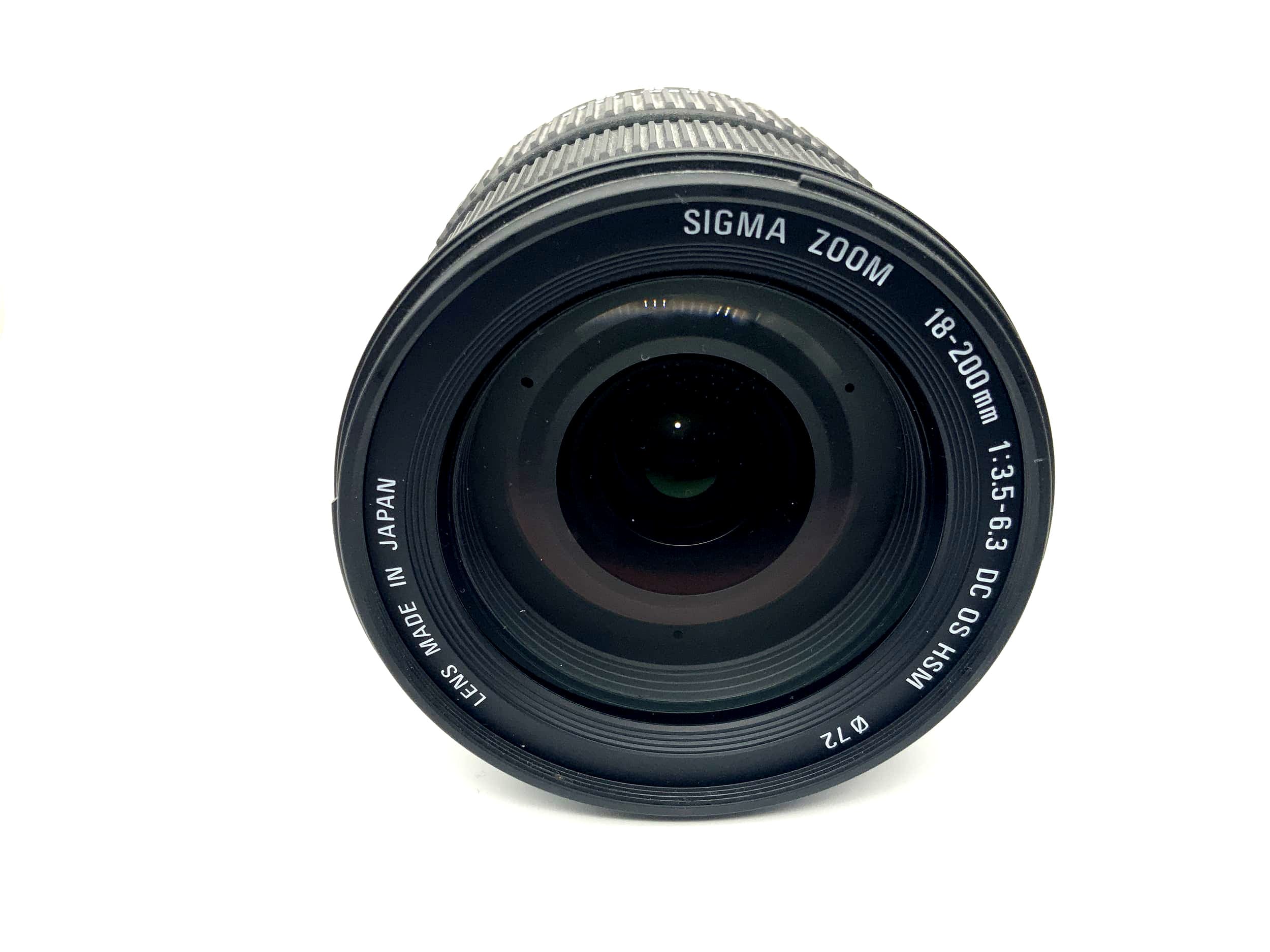 Sigma 18-200mm 1:3.5-6.3 Lens DC OS HSM Optical Stabilizer Zoom (Nikon AF-S)