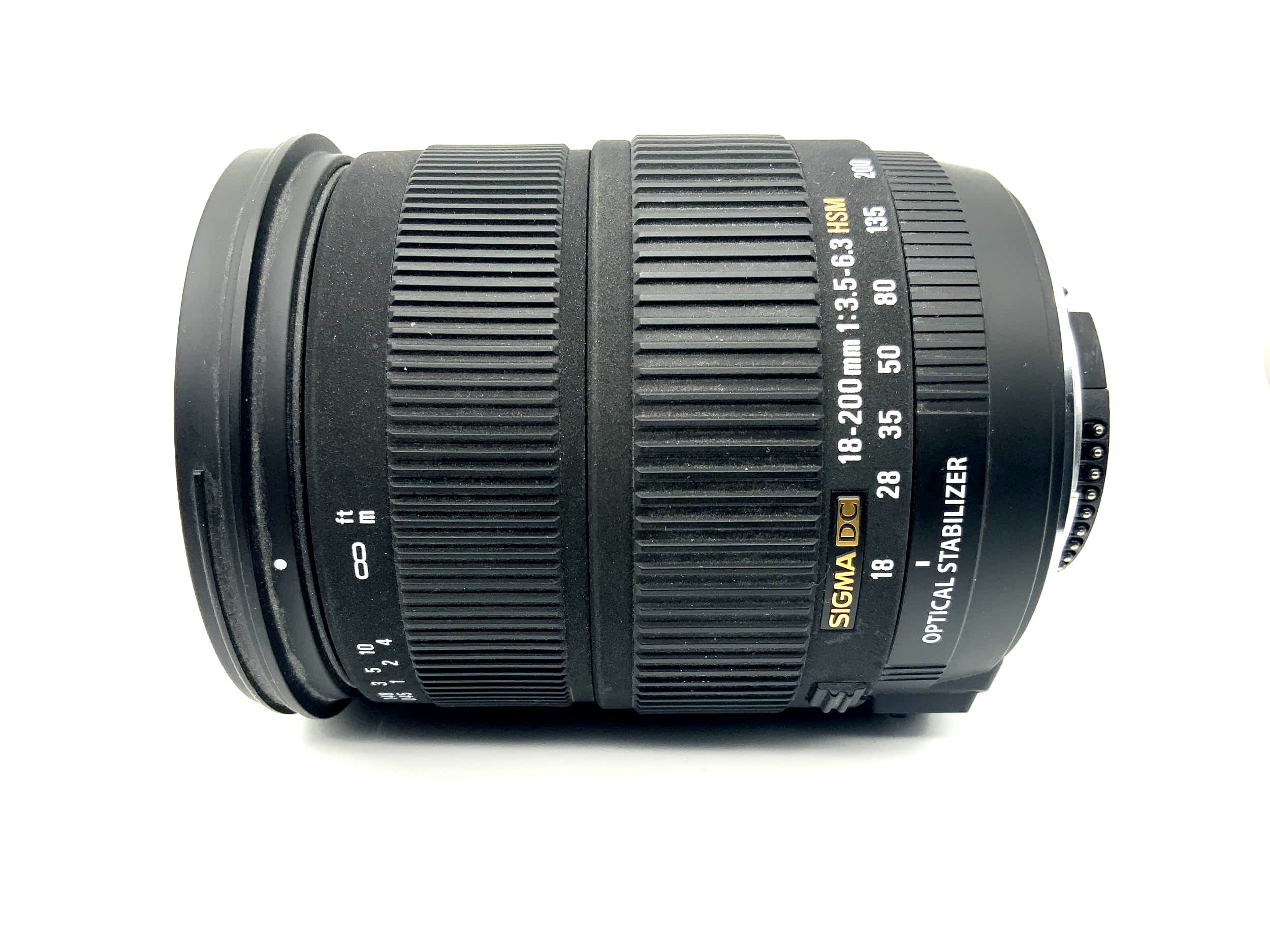 Sigma 18-200mm 1:3.5-6.3 Lens DC OS HSM Optical Stabilizer Zoom (Nikon AF-S)