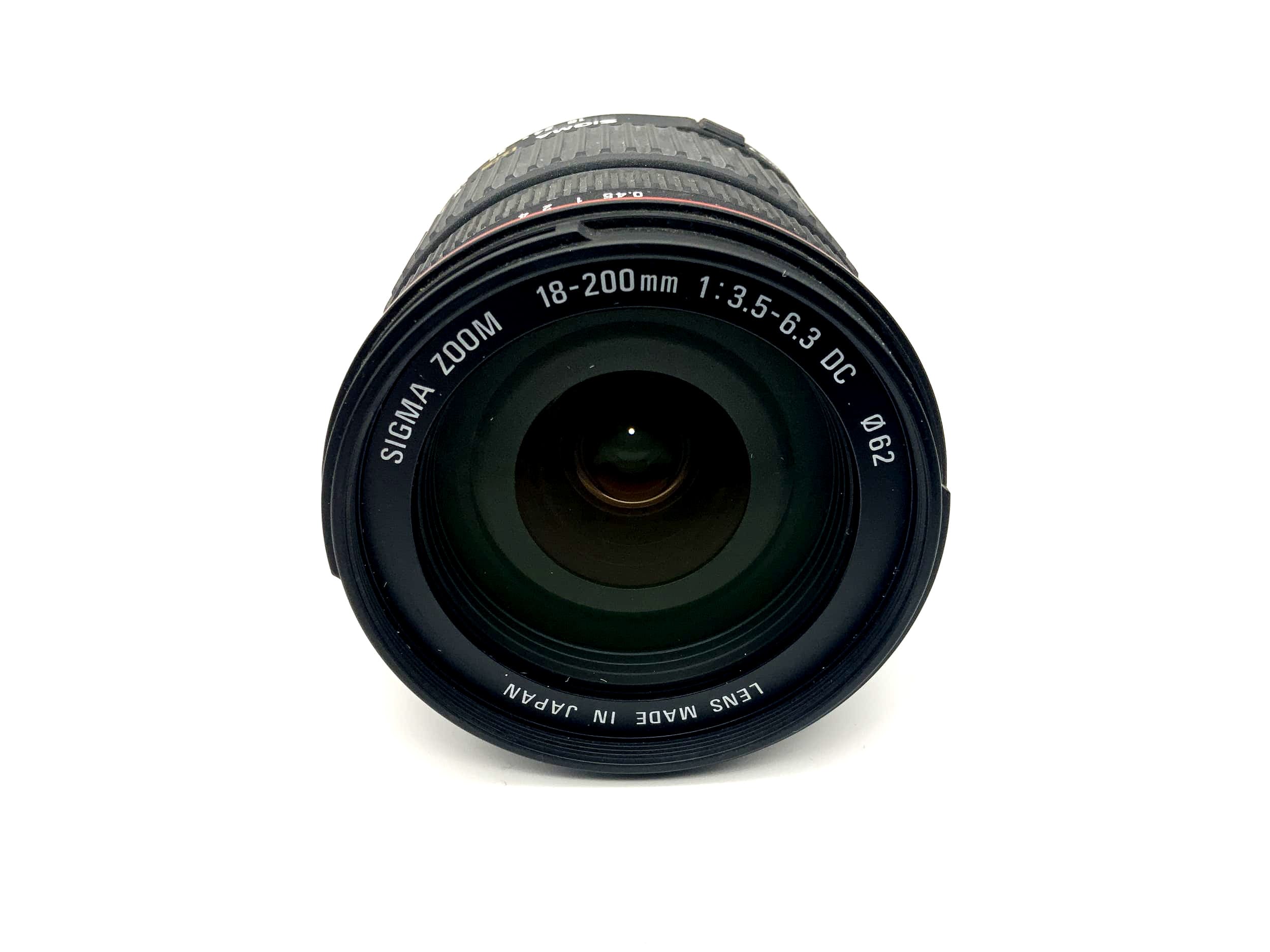 Sigma 18-200mm 1:3.5-6.3 D Lens Sigma Zoom DC Lens (Nikon AF)