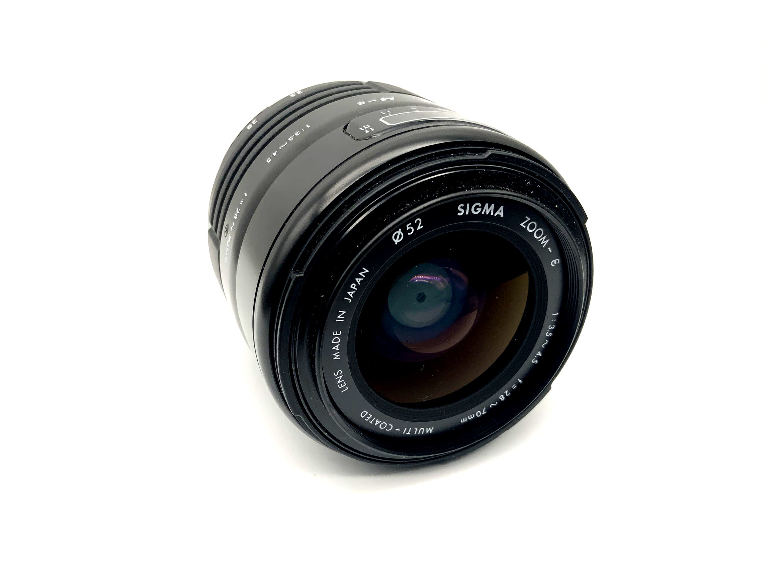 Sigma 28-70mm 1:3.5-4.5 Lens Zoom-E AF-E Multi Coated MC Lens (Nikon AF)