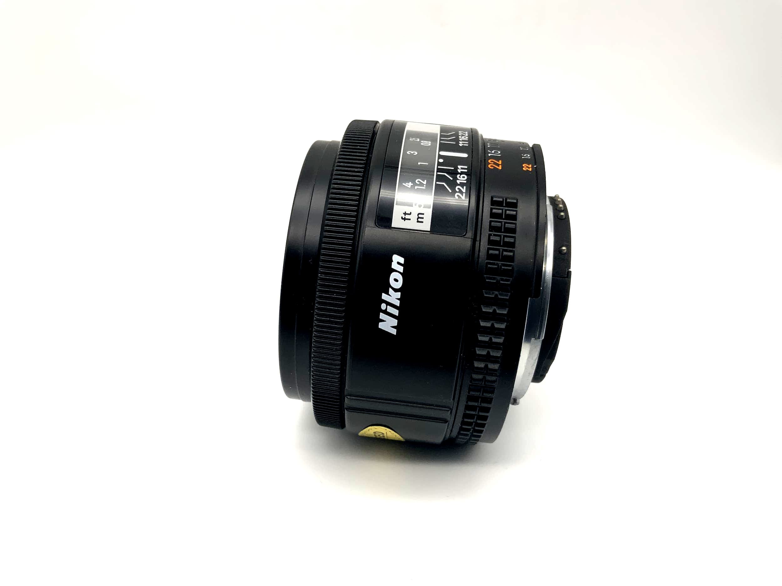 Nikon 50mm 1:1.8 Lens AF Nikkor Camera Camera Lens (Nikon AF)