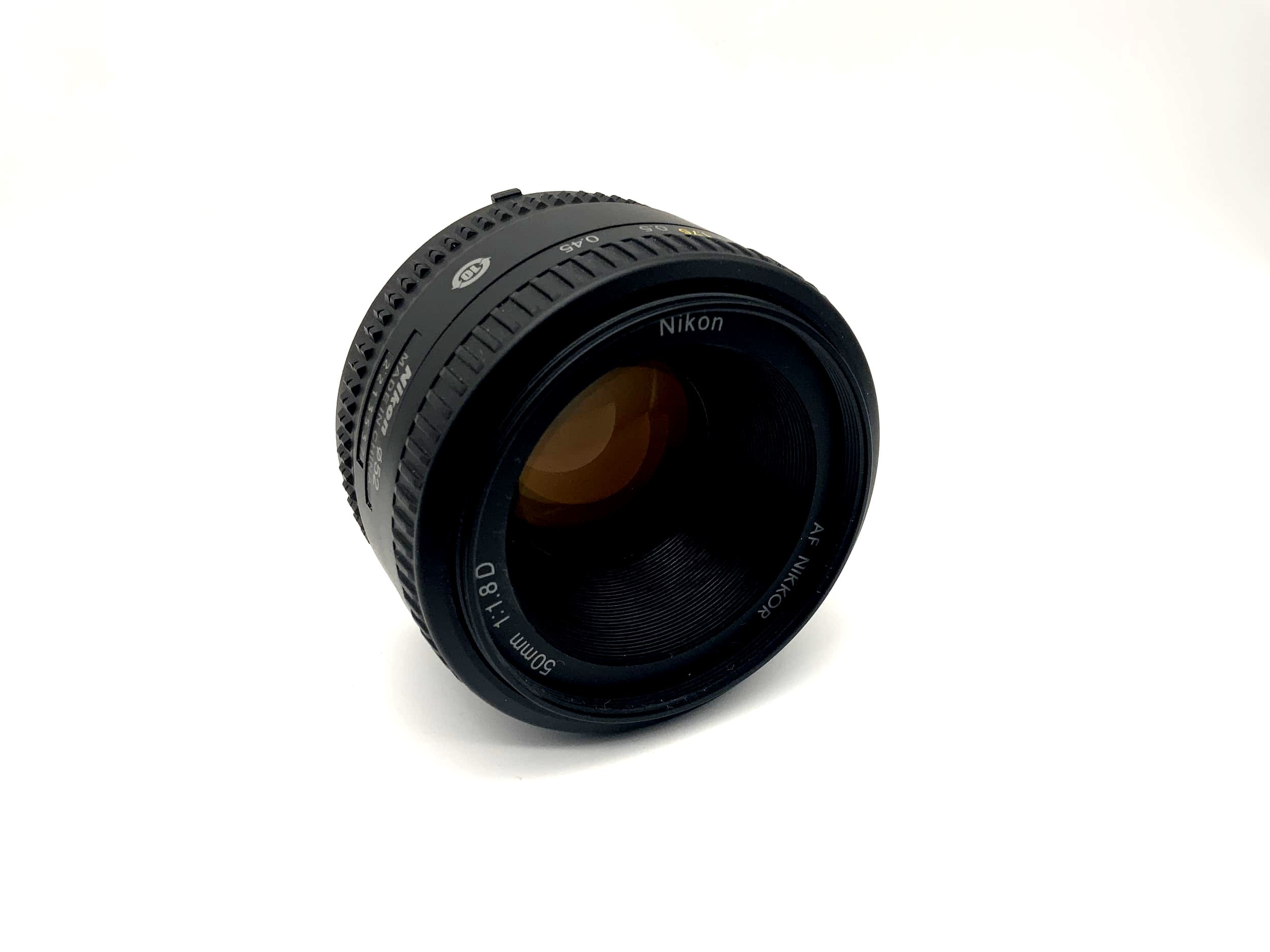 Nikon 50mm 1:1.8 D Lens AF Nikkor Camera Camera Lens (Nikon AF)