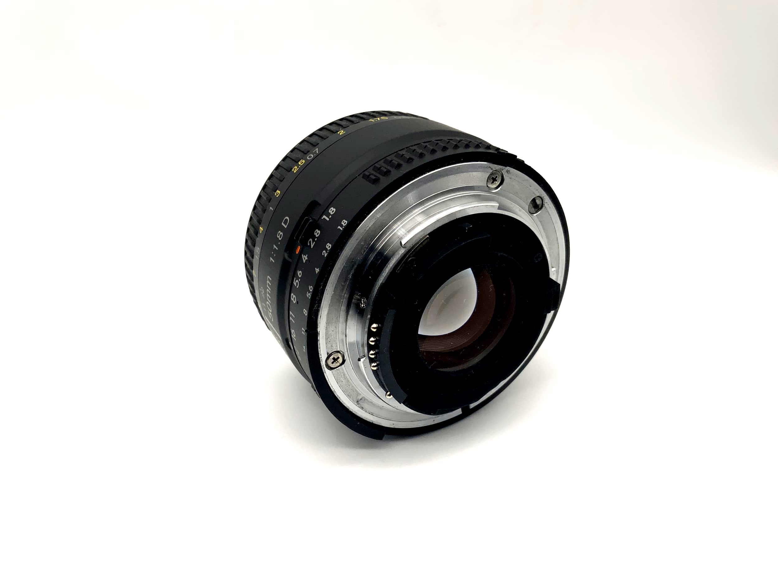 Nikon 50mm 1:1.8 D Lens AF Nikkor Camera Camera Lens (Nikon AF)