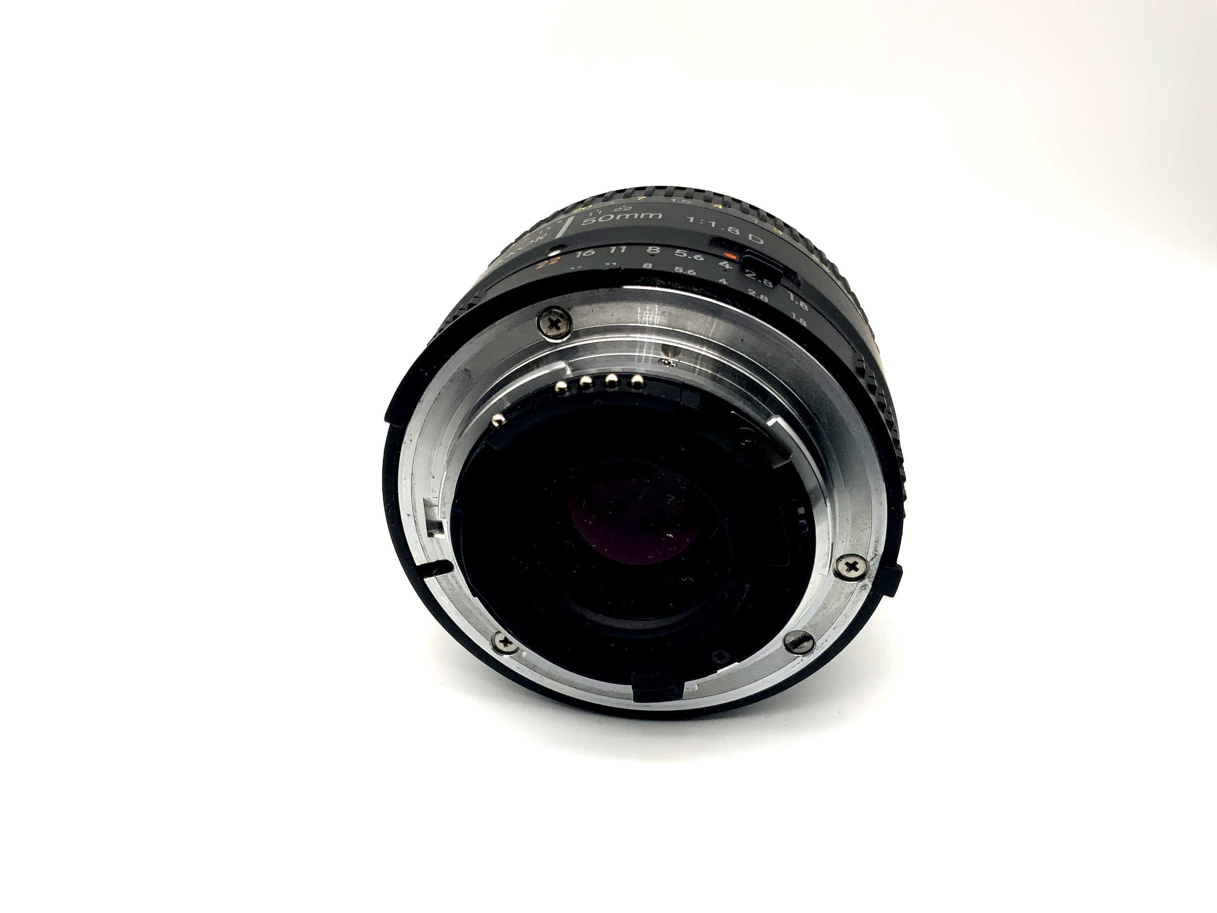 Nikon 50mm 1:1.8 D Lens AF Nikkor Camera Camera Lens (Nikon AF)