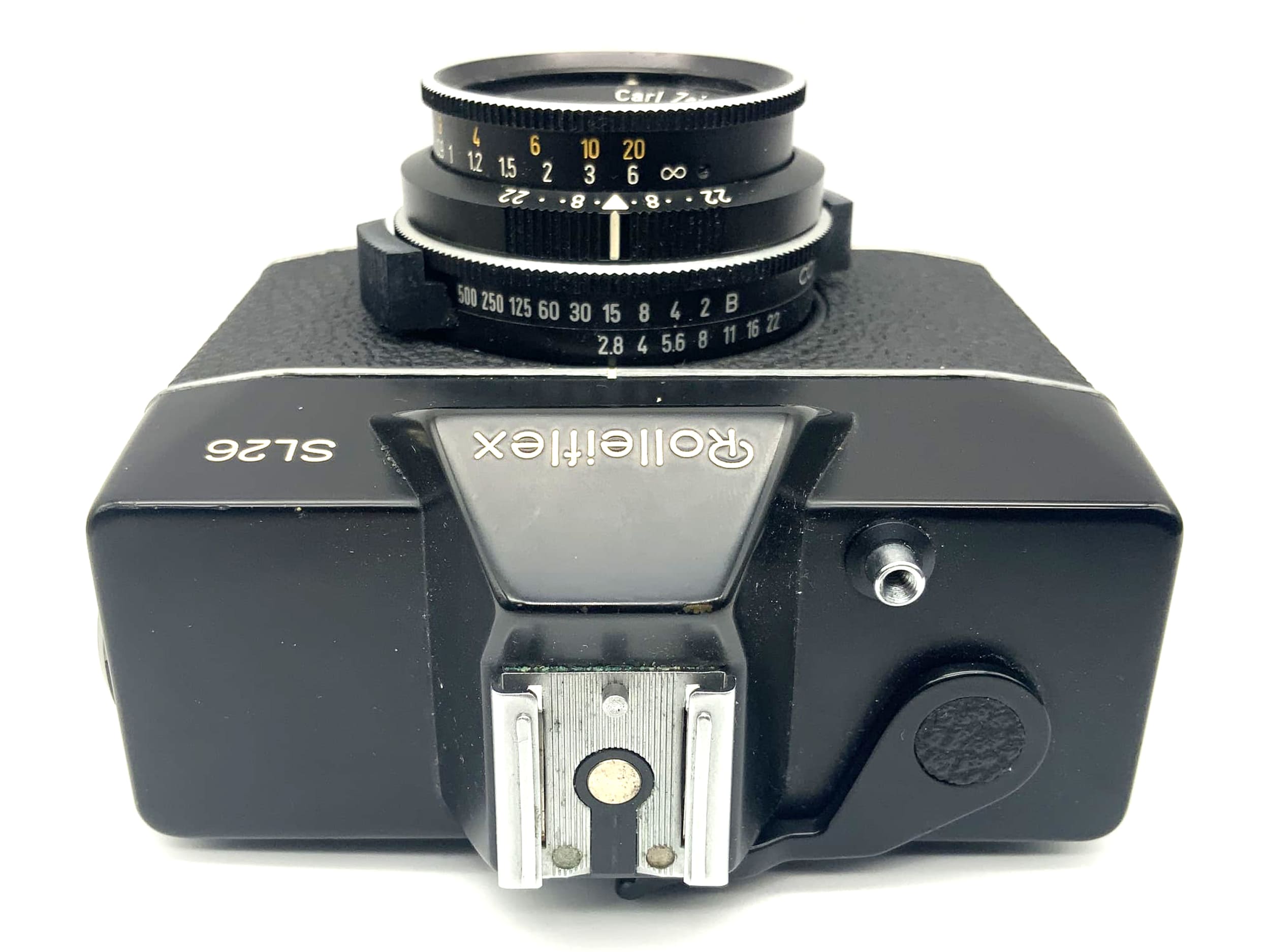 Rolleiflex SL26 35mm SLR analog camera (Carl Zeiss Tessar 2.8/40)