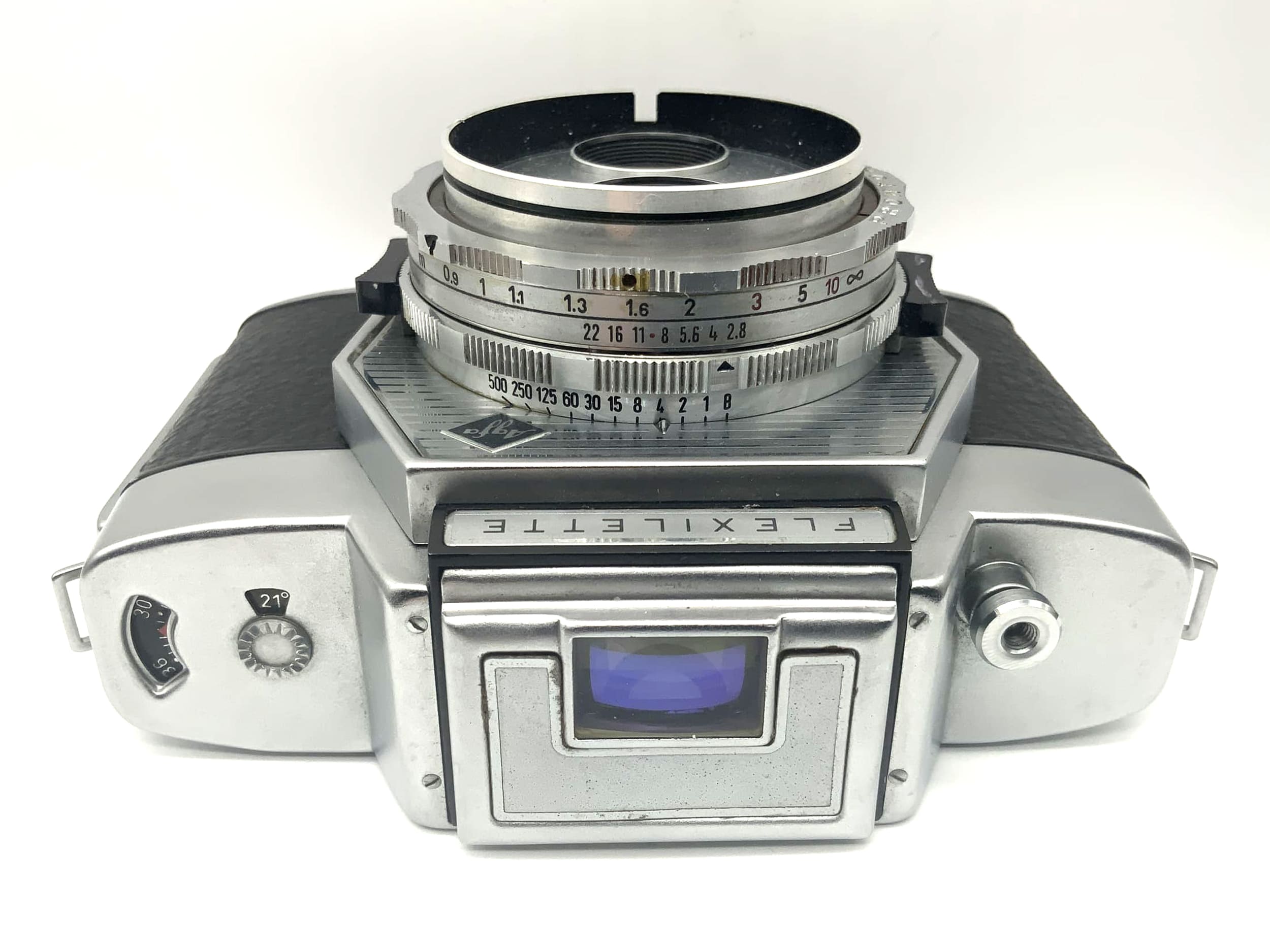 Agfa Flexilette Prontor 35mm SLR analog (Color Apotar 1:2.8/45)