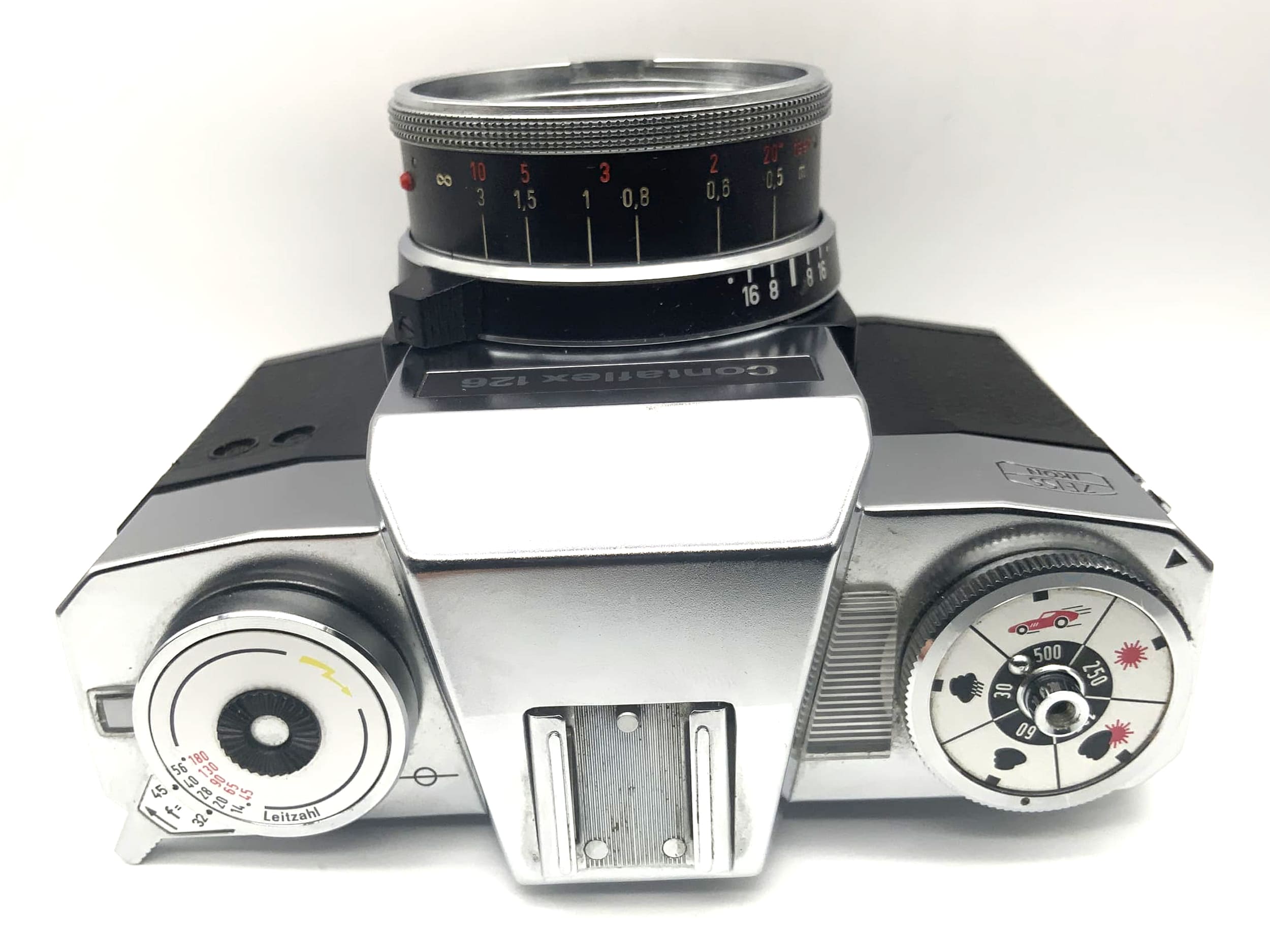 Zeiss Ikon Contaflex 126 35mm SLR analogue (Carl Zeiss Tessar 2.8/45)