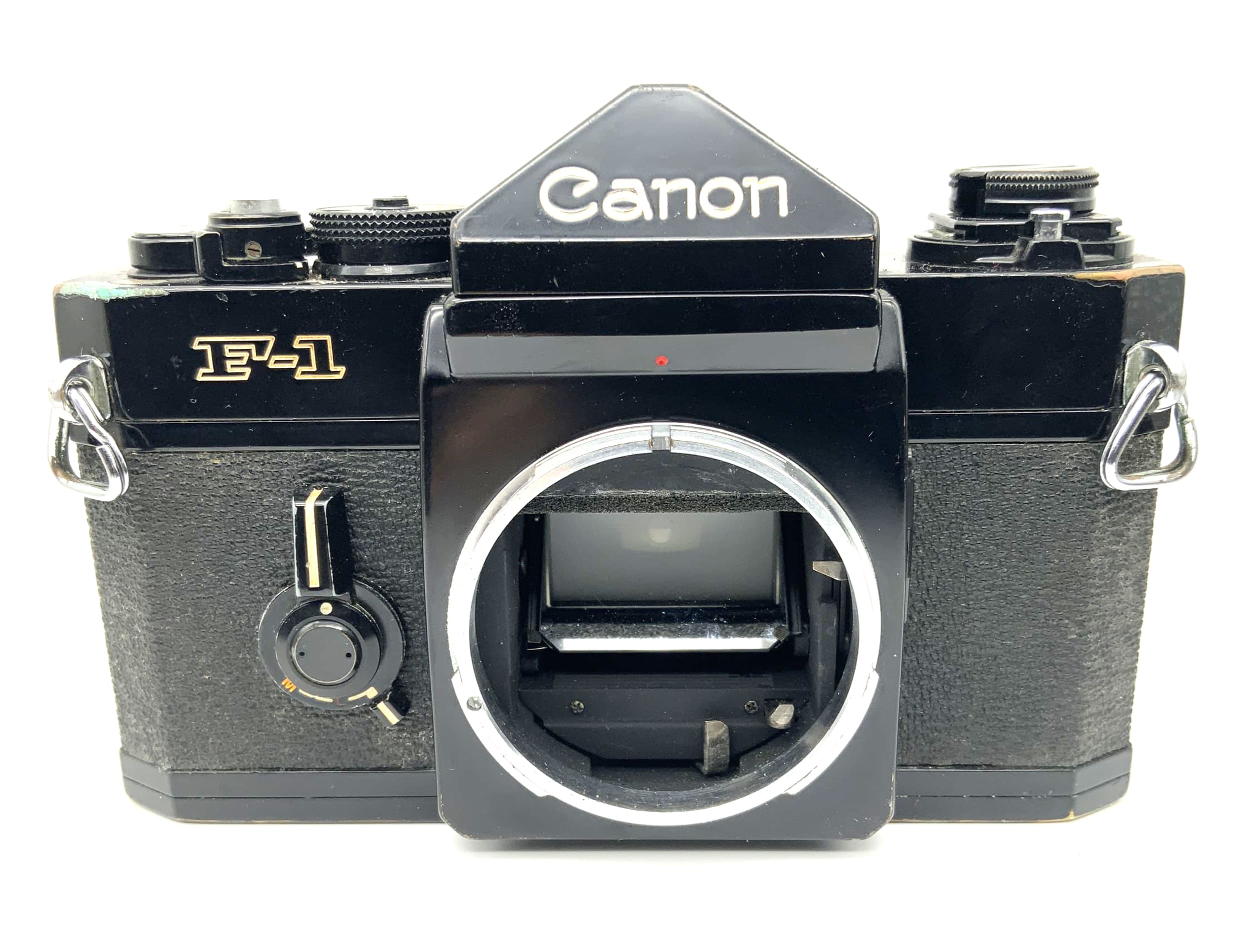 Canon F-1 defective 35mm SLR analog body (Canon FD)