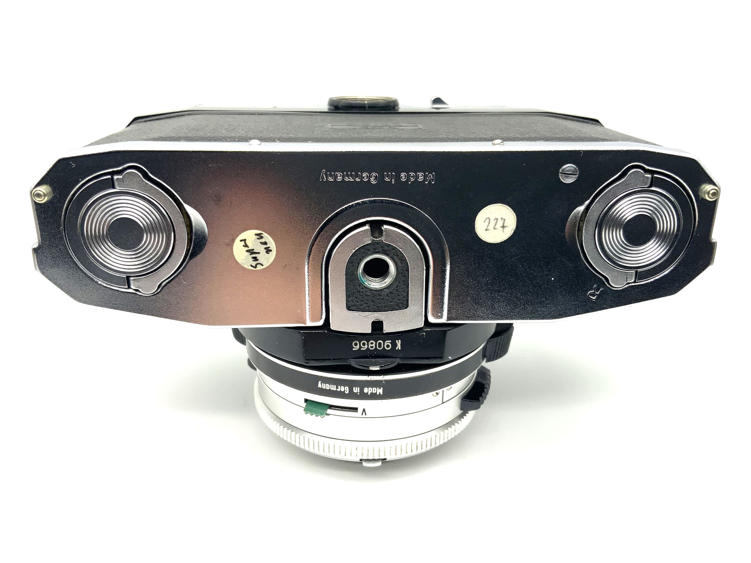 Zeiss Ikon Contaflex Super B Synchro-Compur-X with Tessar 2.8/50 !Beli defective!