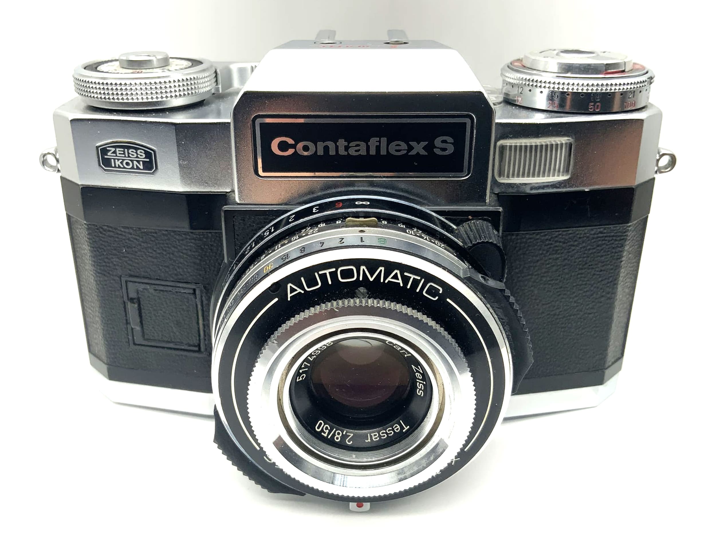 Zeiss Ikon Contafex S Synchro-Compur-X 35mmAutomatic (Carl Zeiss Tessar 2.8/50)