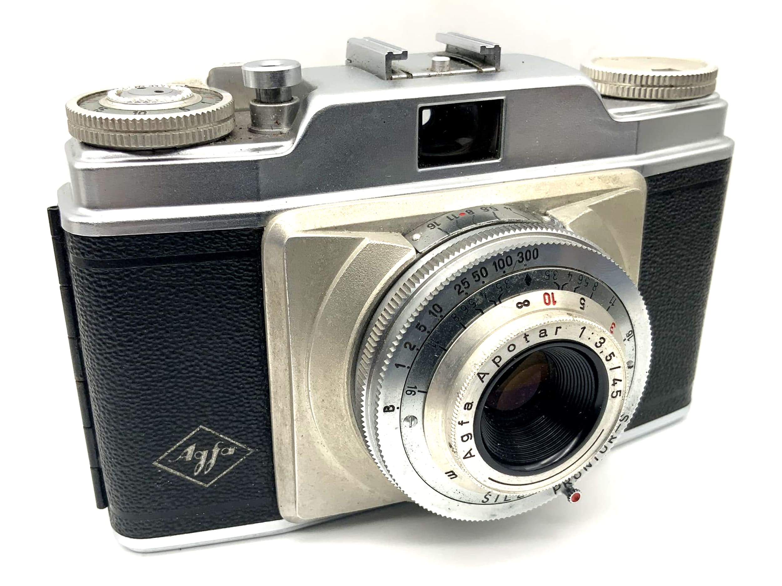 Agfa Silette Prontor-S viewfinder camera with Apotar 1:3.5/45 lens
