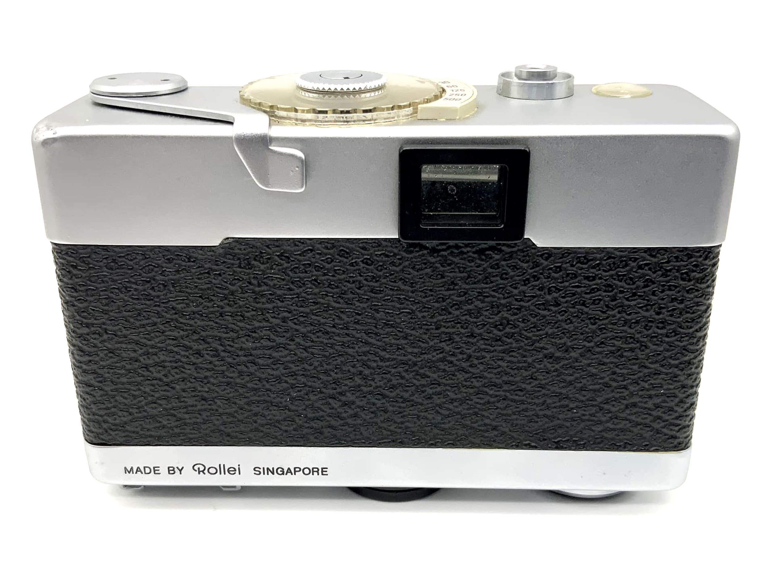 Rollei B 35 viewfinder camera with Triotar 3.5/40 chrome lens, 35mm compact camera