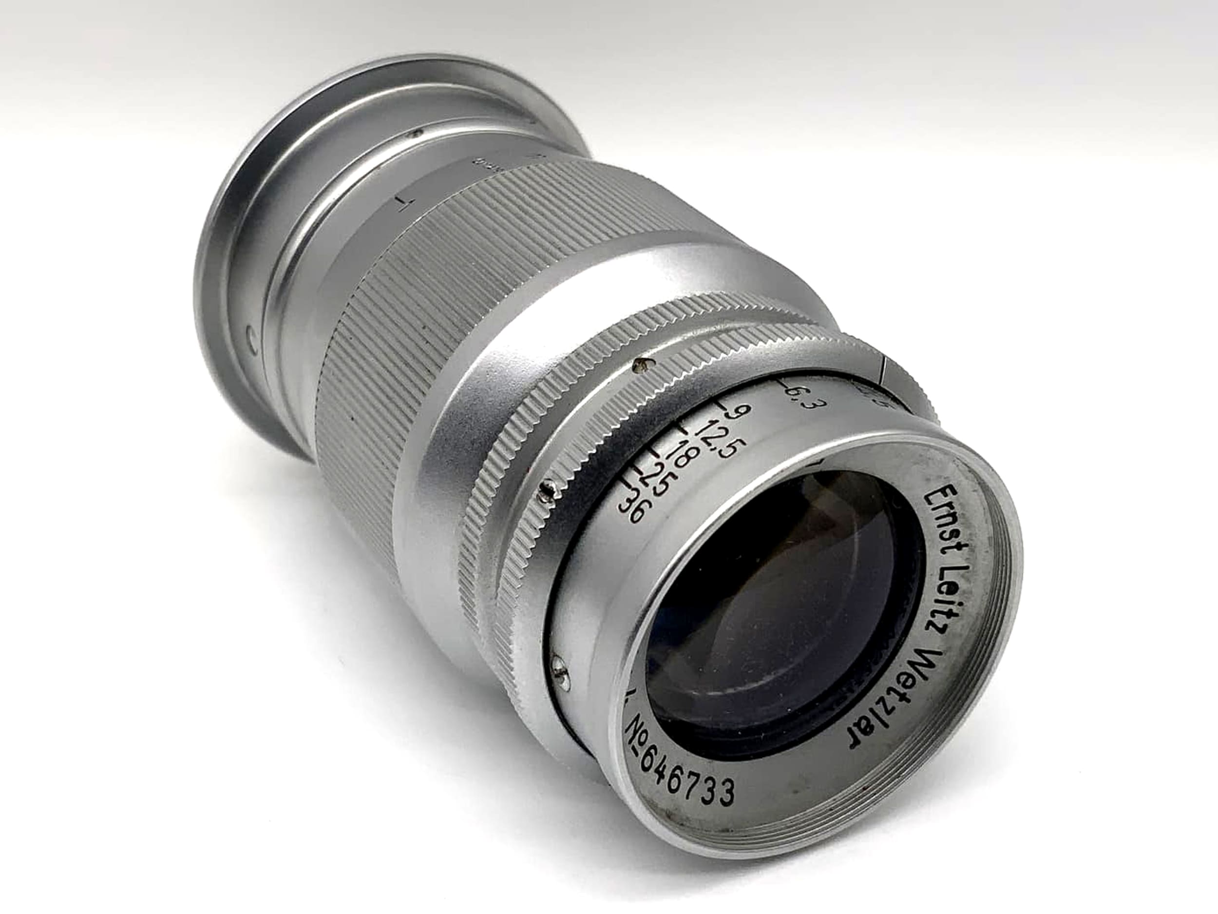 Leitz Leica II 1938 rangefinder camera with Elmar 9cm 1:4 90mm Leica 2 No. 277918