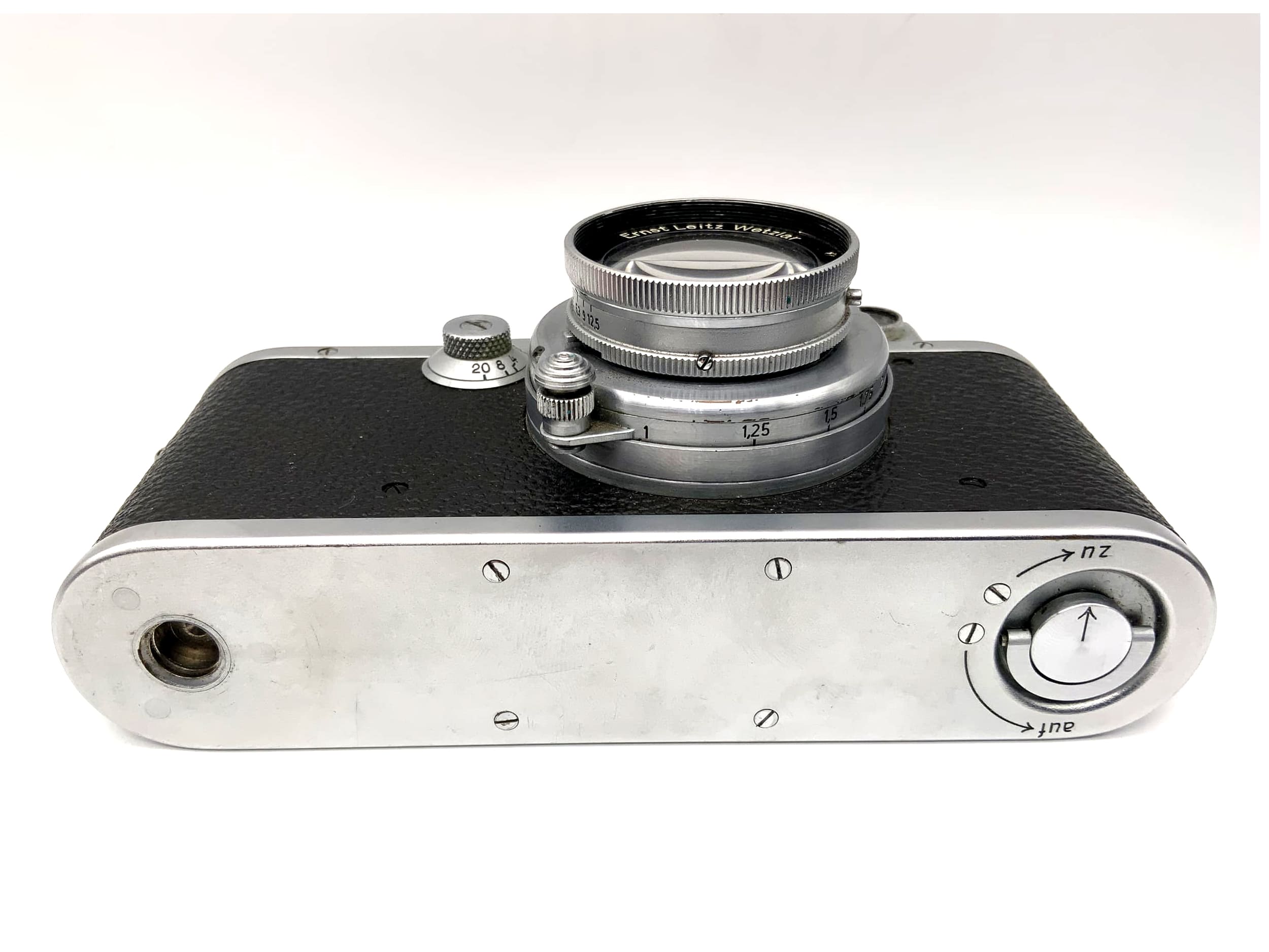 Leitz Leica III 1935 viewfinder camera with Summar 5cm 1:2 50mm Leica 3 No. 156897