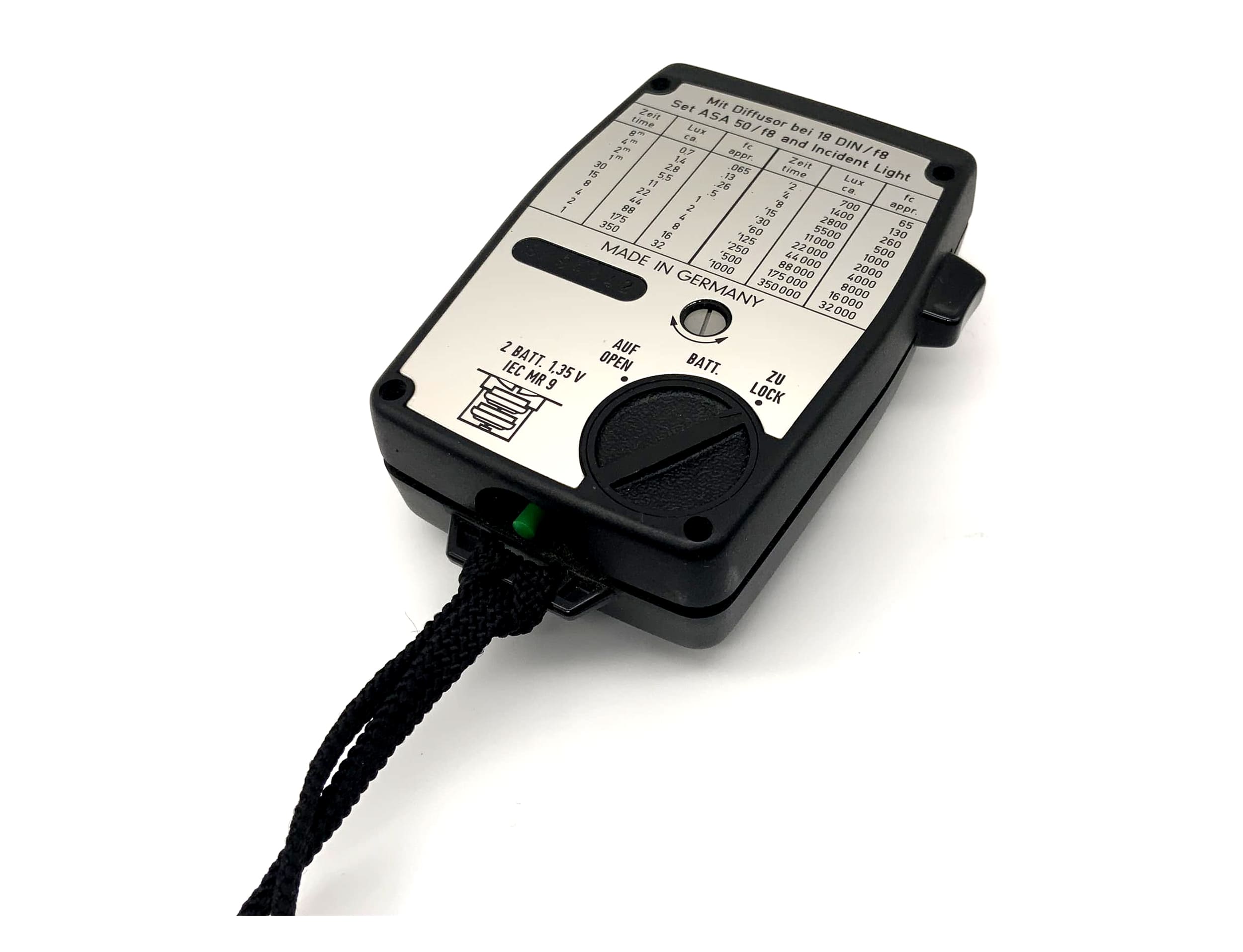 Gossen Sixtar 2 exposure meter sbc DIN ASA light meter