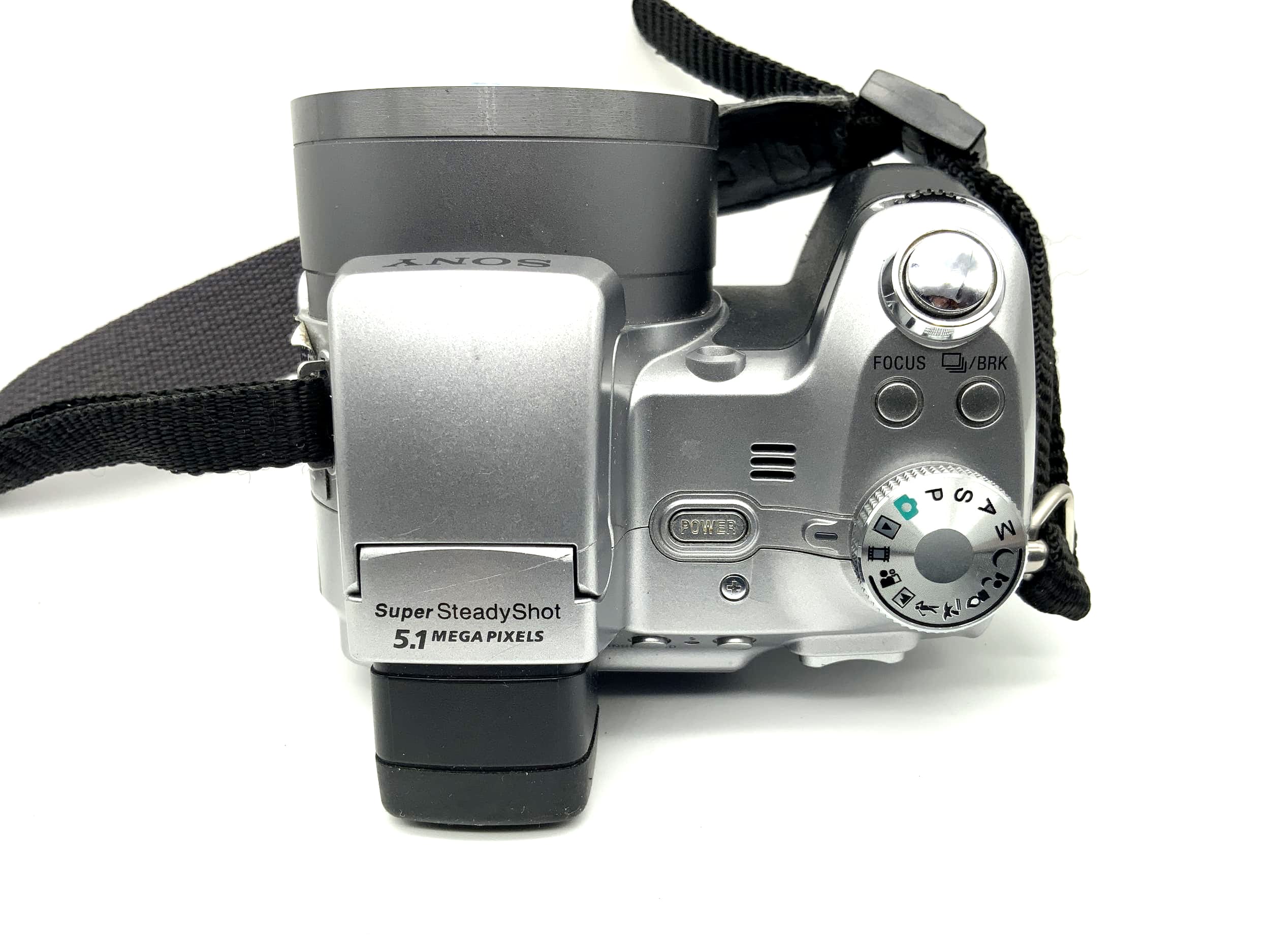 Sony Cybershot DSC-H1 with Optical 12x Lens f=6.0-72.0mm 1:2.8-3.7 5.1 MP