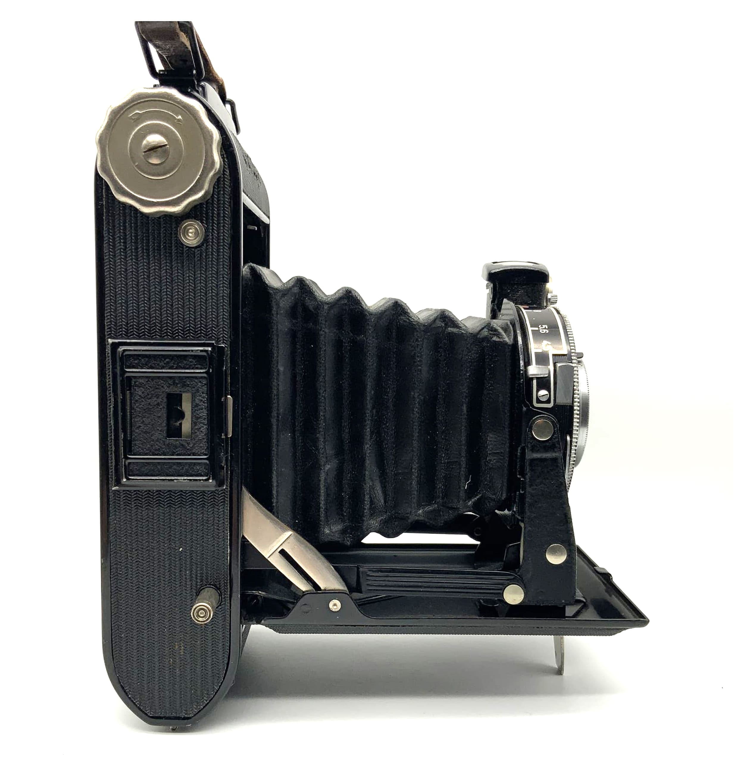 Franka Bonafix folding camera with Schneider Kreuznach Radionar 1:4.5/105 Vario lens