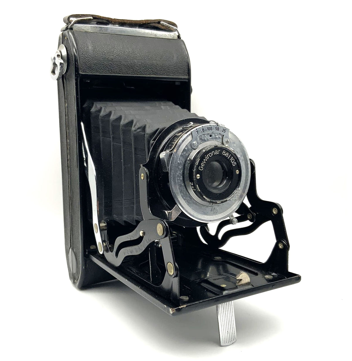 Virgin folding camera with Gewironar 8.8/105 analog camera