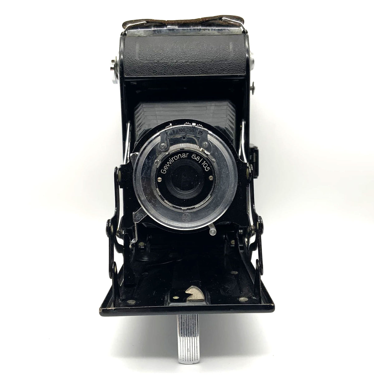 Virgin folding camera with Gewironar 8.8/105 analog camera