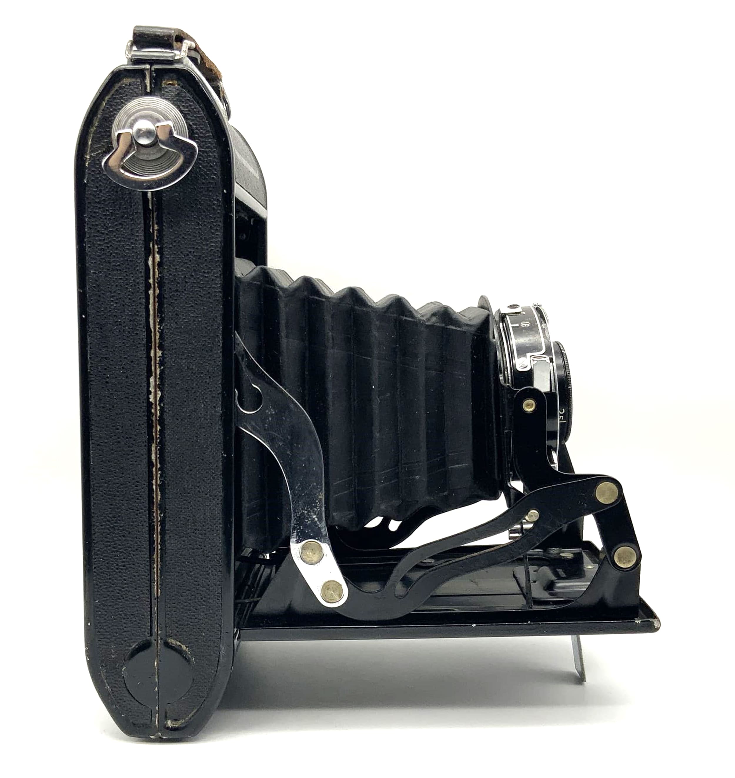 Virgin folding camera with Gewironar 8.8/105 analog camera