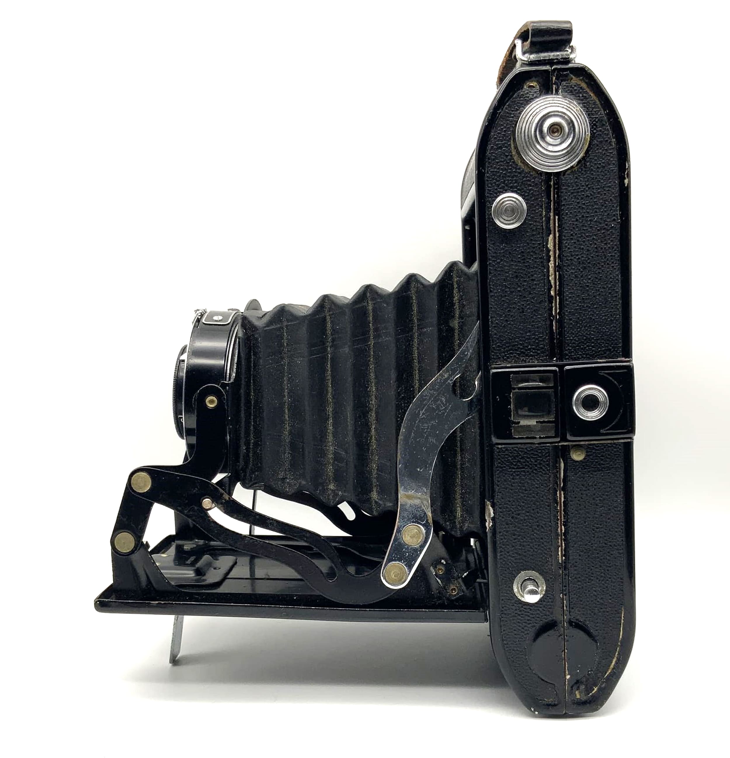 Virgin folding camera with Gewironar 8.8/105 analog camera