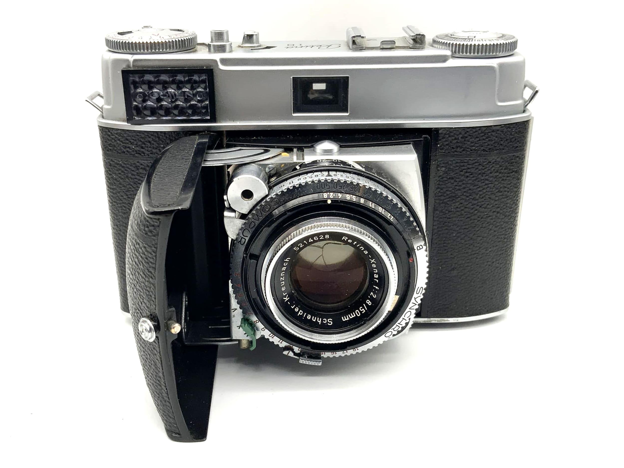 Kodak Retina 1B folding camera Schneider Kreuznach Xenar 2.8/50mm IB Synchro Compur
