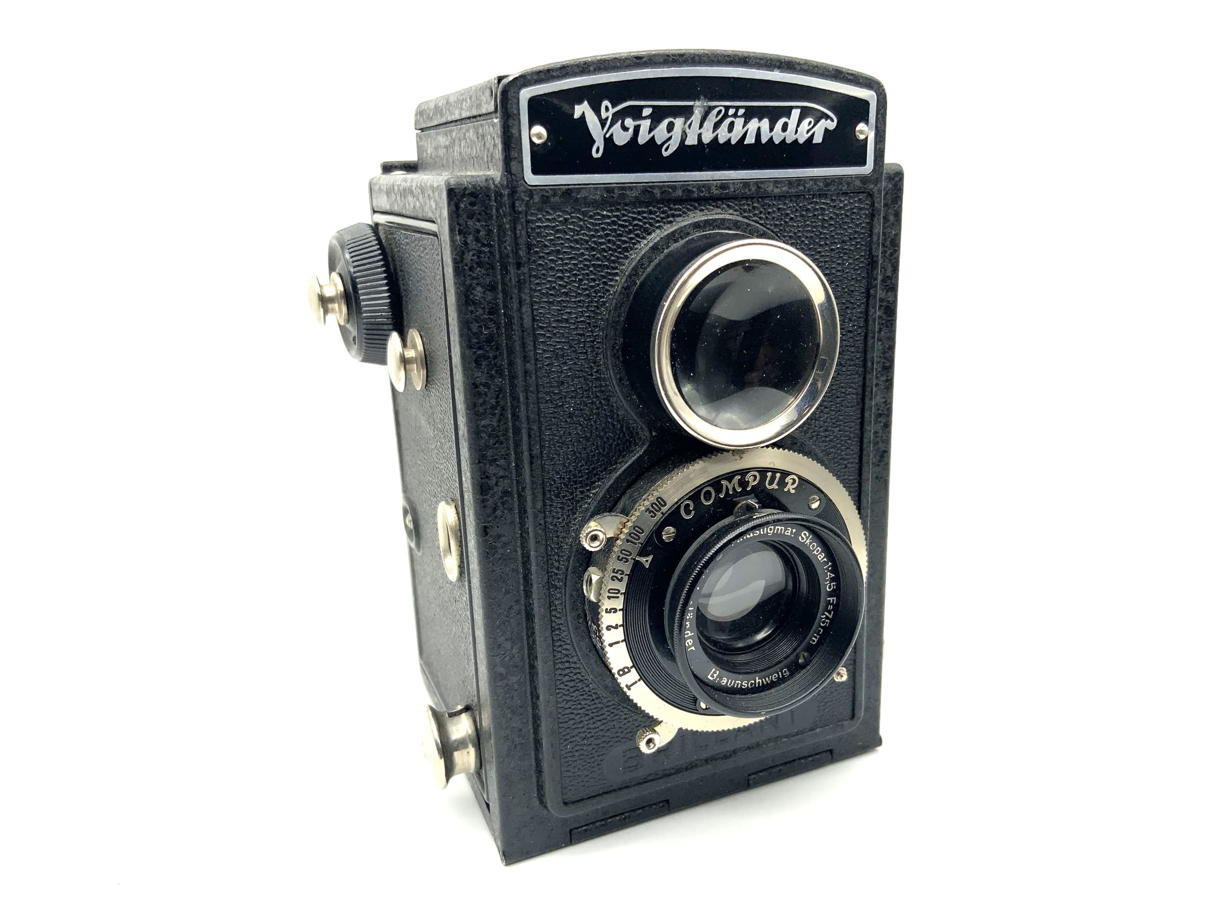 Voigtländer Brillant TLR with Anastigmat Skopar 1:4.5 F=7.5cm Compur 6x6
