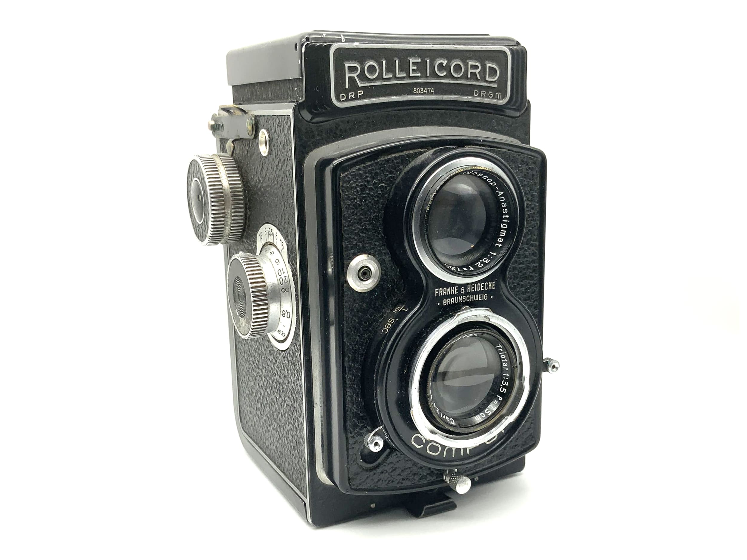 Rollei Rolleicord II TLR with Carl Zeiss Triotar 1:3.5 f=7.5cm Compur 6x6 F&amp;H
