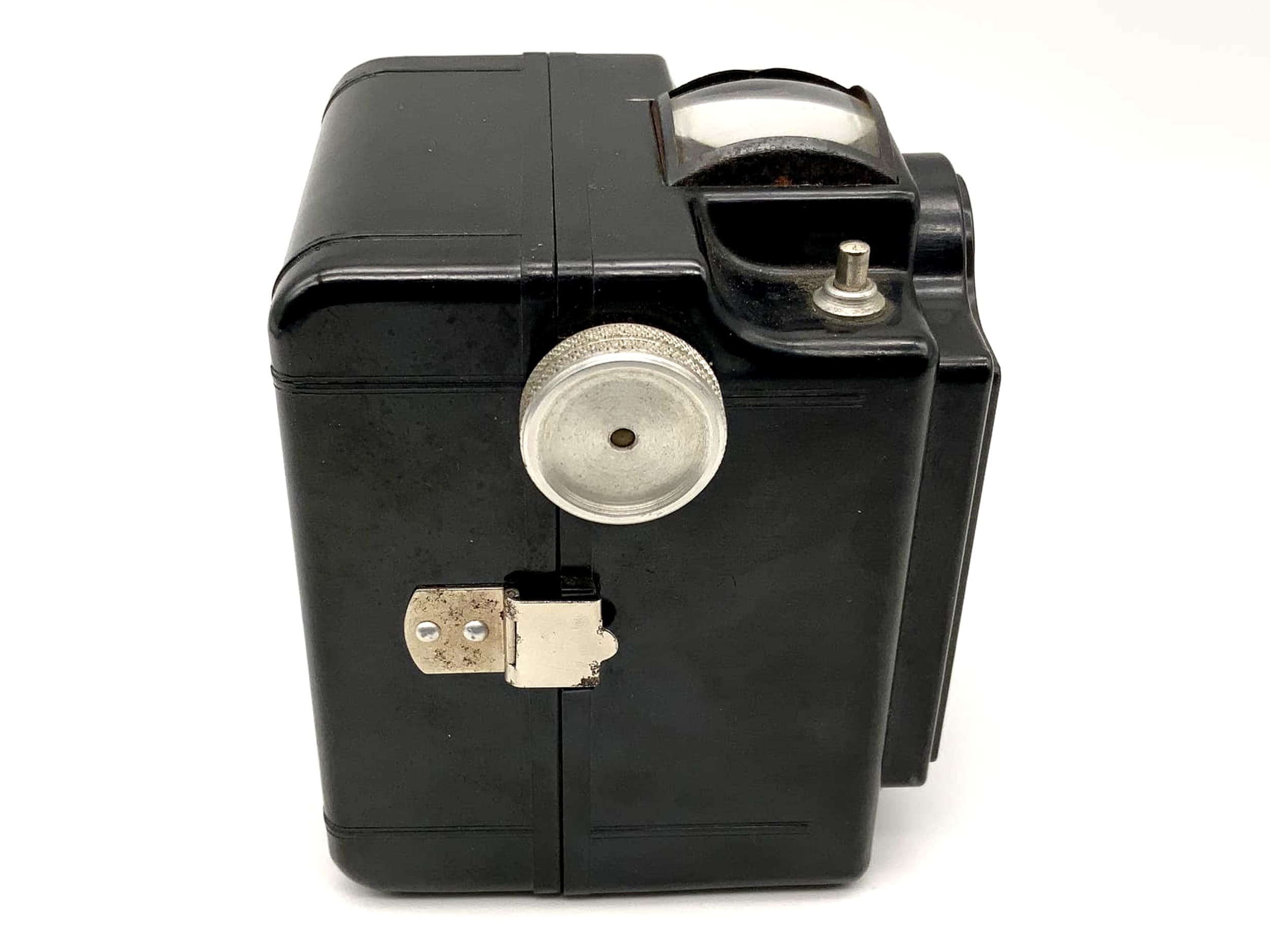 Genos Optics 1:8 Box Camera Bakelite Roll Film Analog Camera
