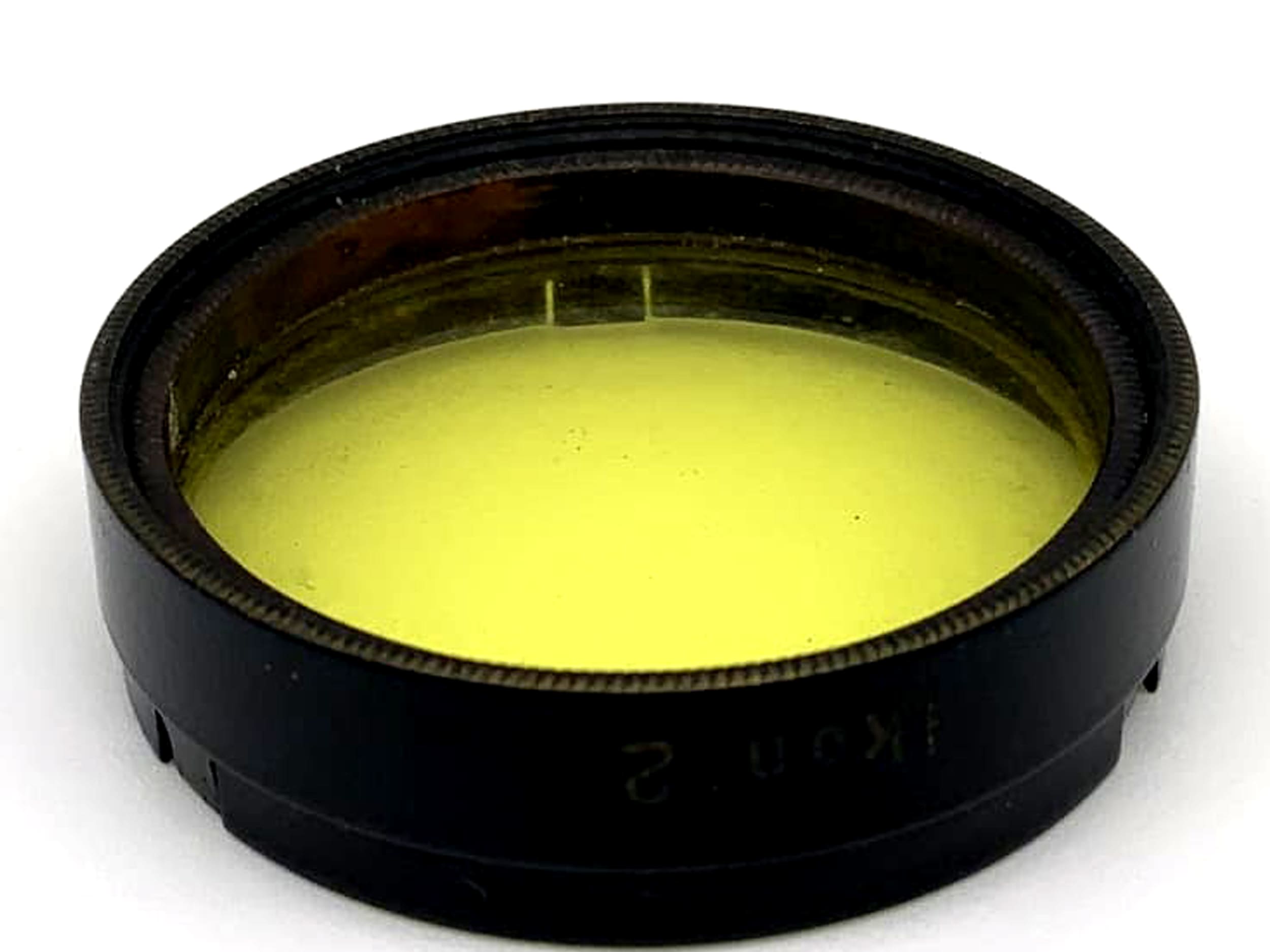 Zeiss Ikon color filter 30mm yellow Ikon 2 yellow colorfilter plug-in filter slip on