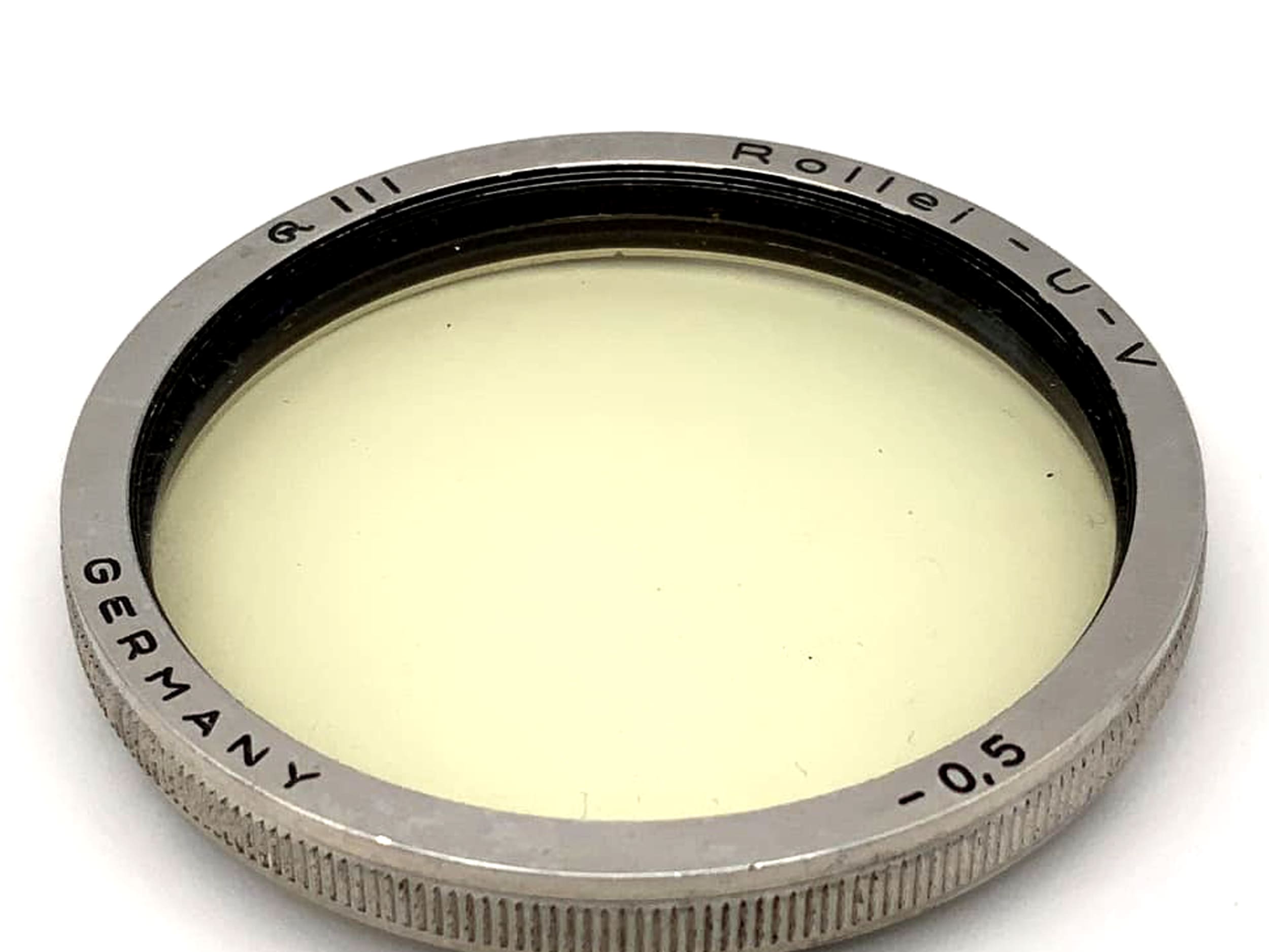 Rollei UV Filter Bayonet 3 Bay III -0.5 for Rolleiflex RIII