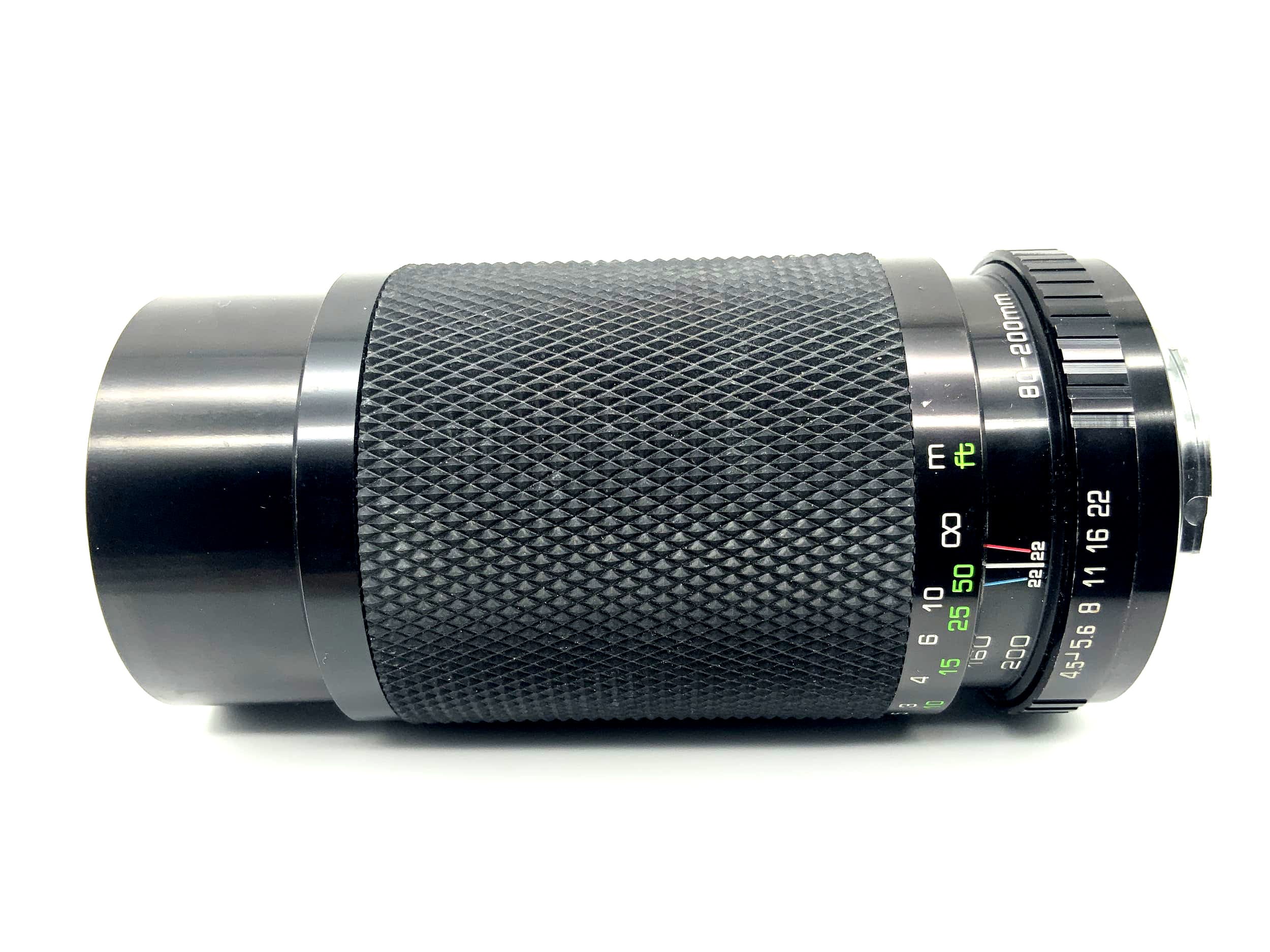 Soligor 80-200mm 1:4.5 Lens C/D Zoom+Macro MC Camera Lens (Rollei QBM)