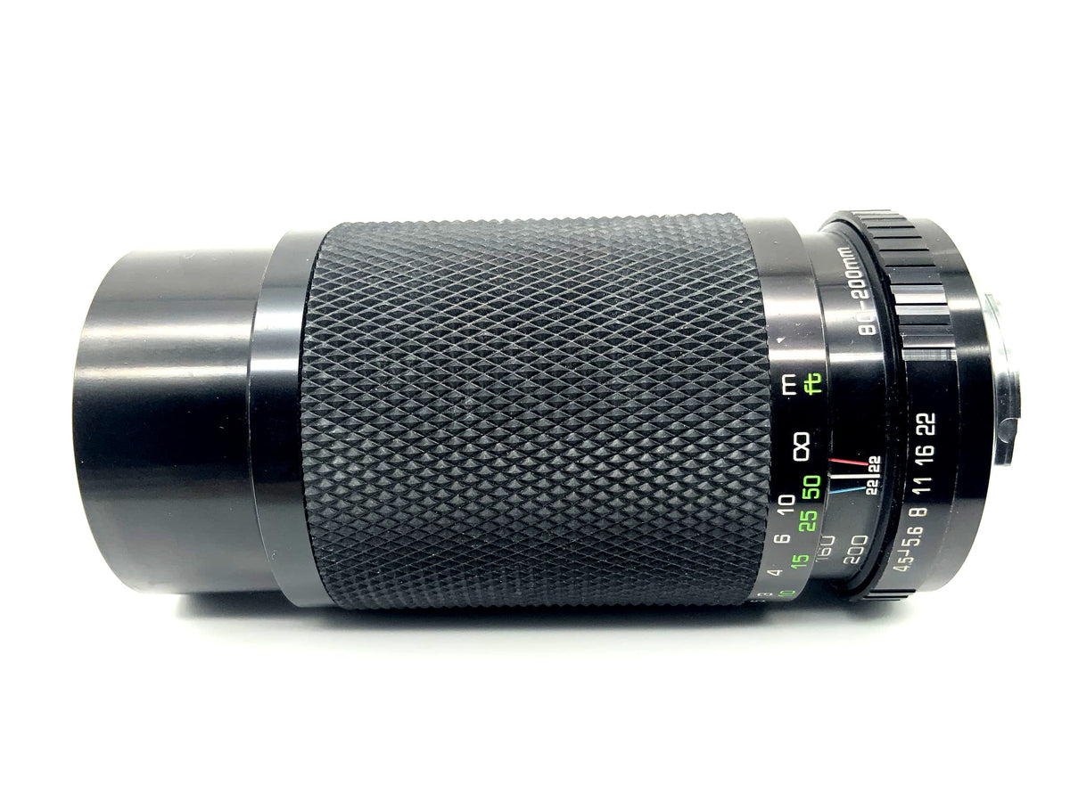 Soligor 80-200mm 1:4.5 Lens C/D Zoom+Macro MC Camera Lens (Rollei QBM)