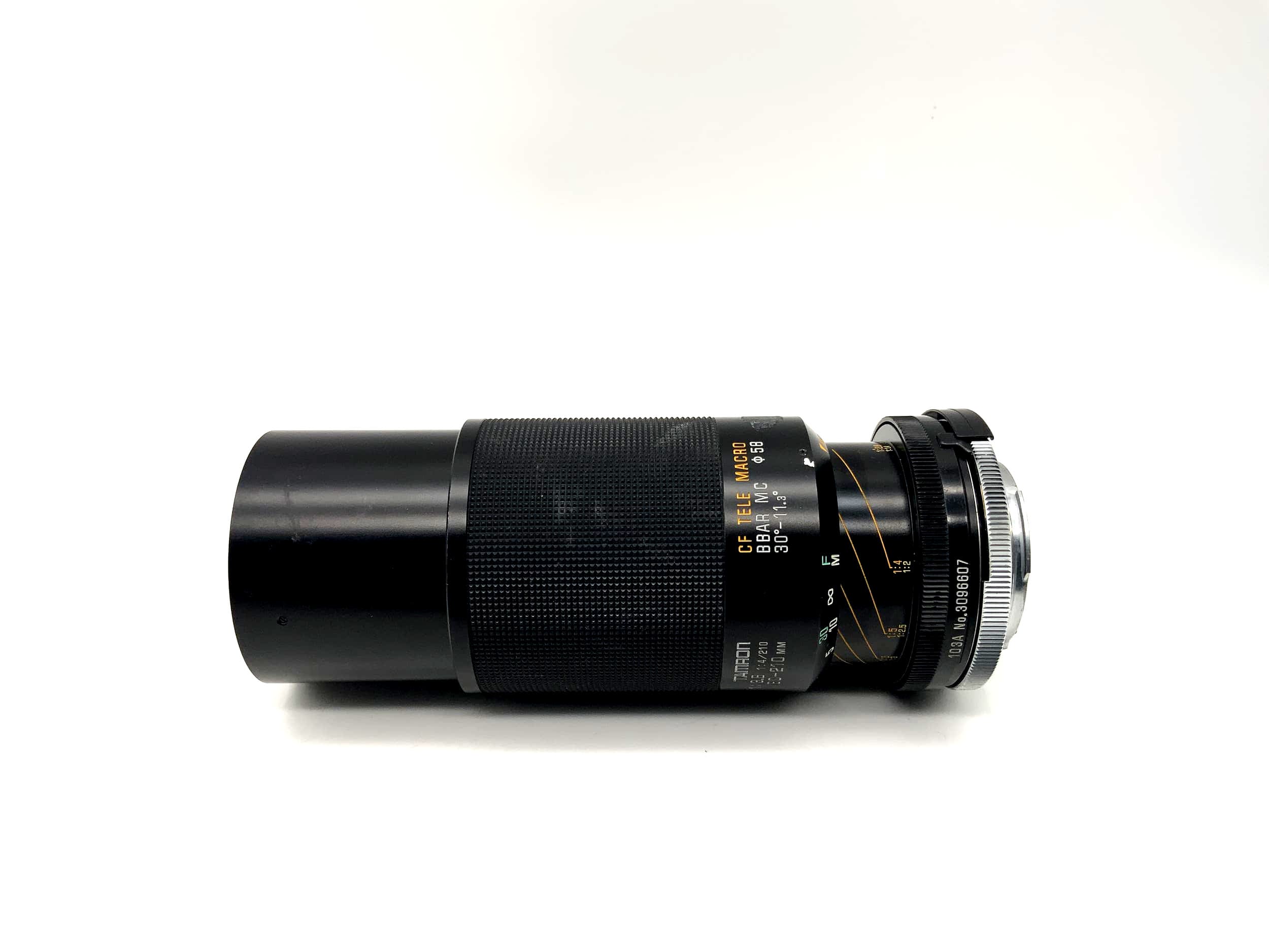 Tamron 80-210mm 1:3.8/4 Lens Adaptall CF Tele Macro BBAR MC (Rollei QBM)