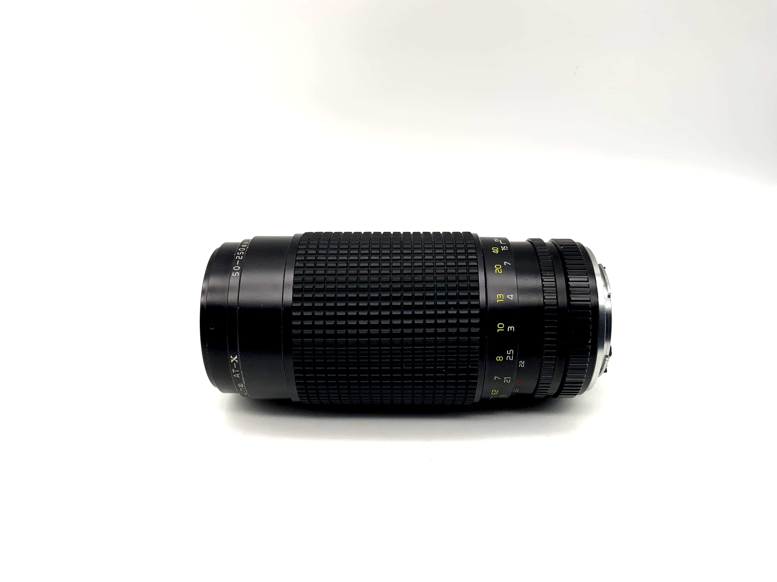 Tokina 50-250mm 1:4-5.6 Lens AT-X Macro Camera Lens (Yashica/Contax)