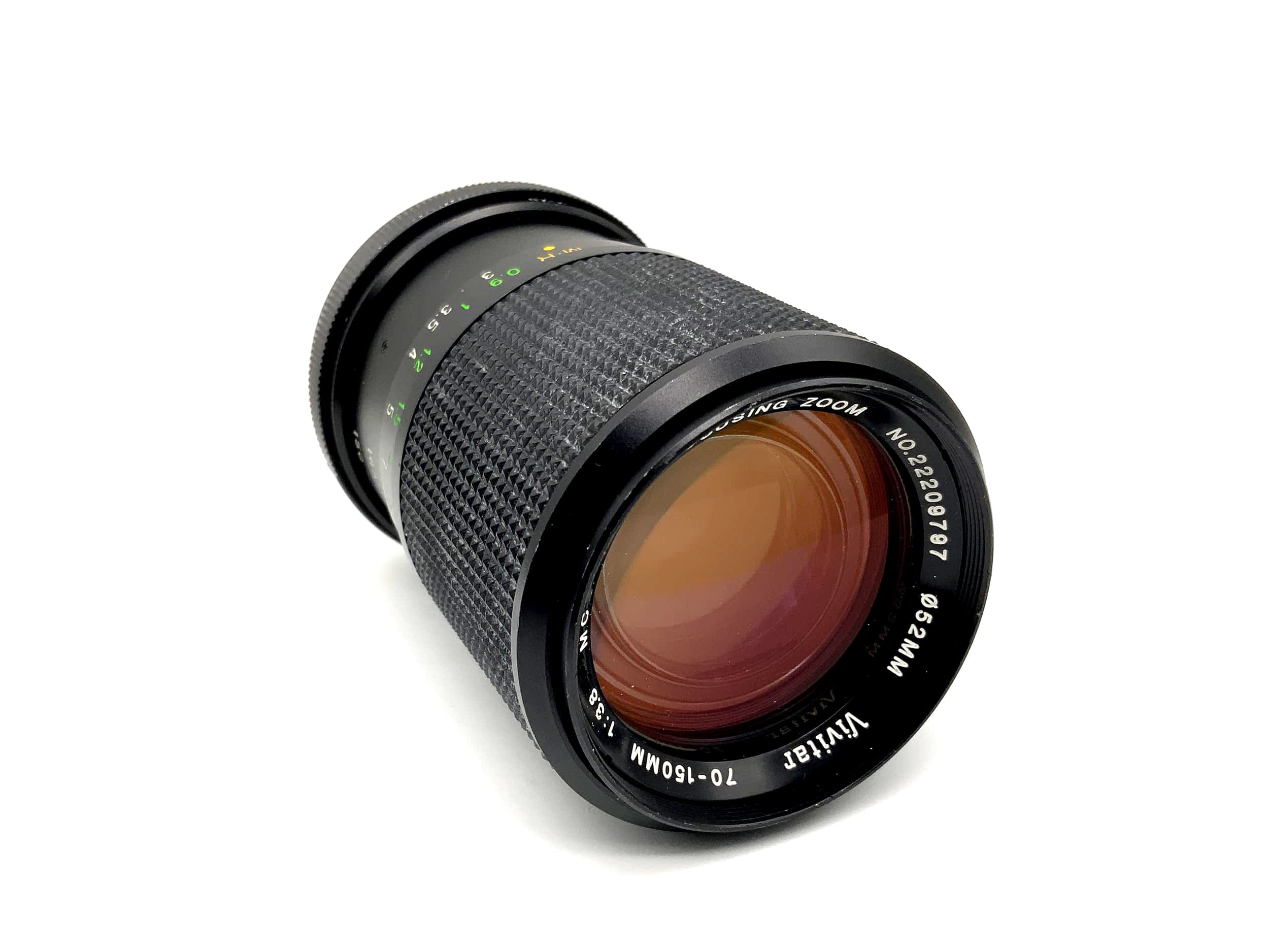 Vivitar 70-150mm 1:3.8 Lens Macro Focusing Zoom MC Camera Lens (Pentax K)