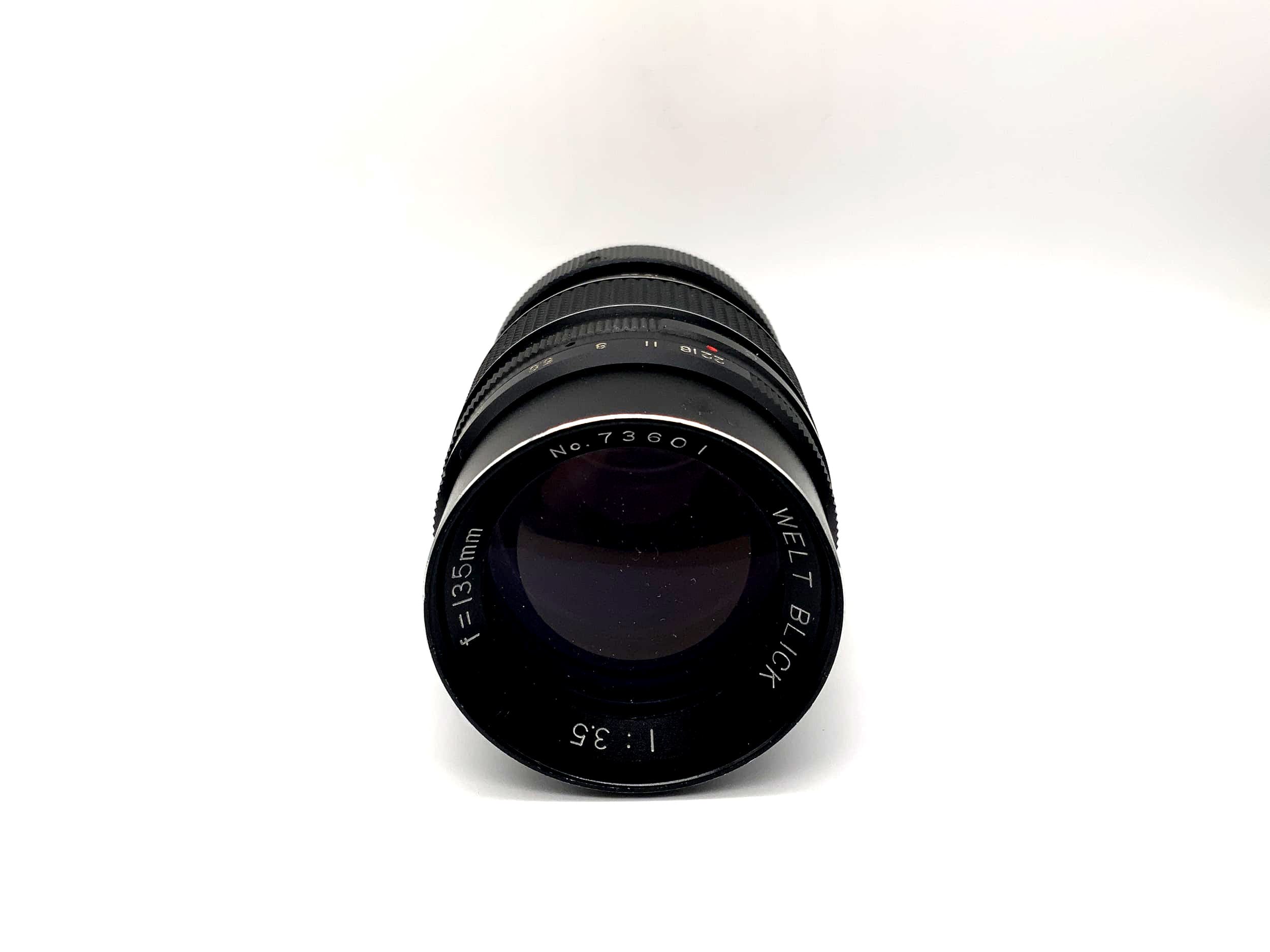 World View 135mm 1:3.5 Camera Lens (Konica AR)