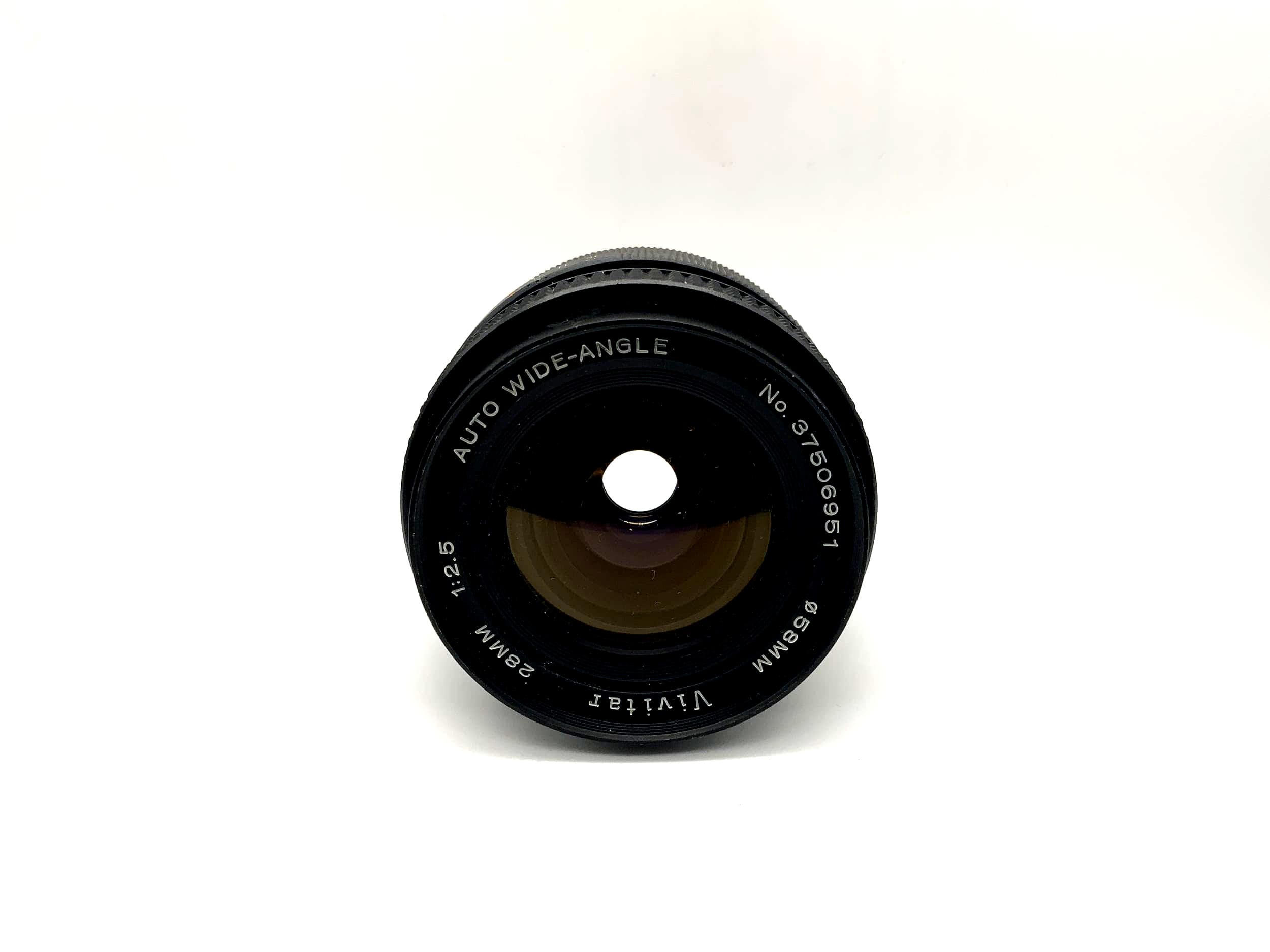 Vivitar 28mm 1:2.5 Auto Wide-Angle Camera Lens (M42)