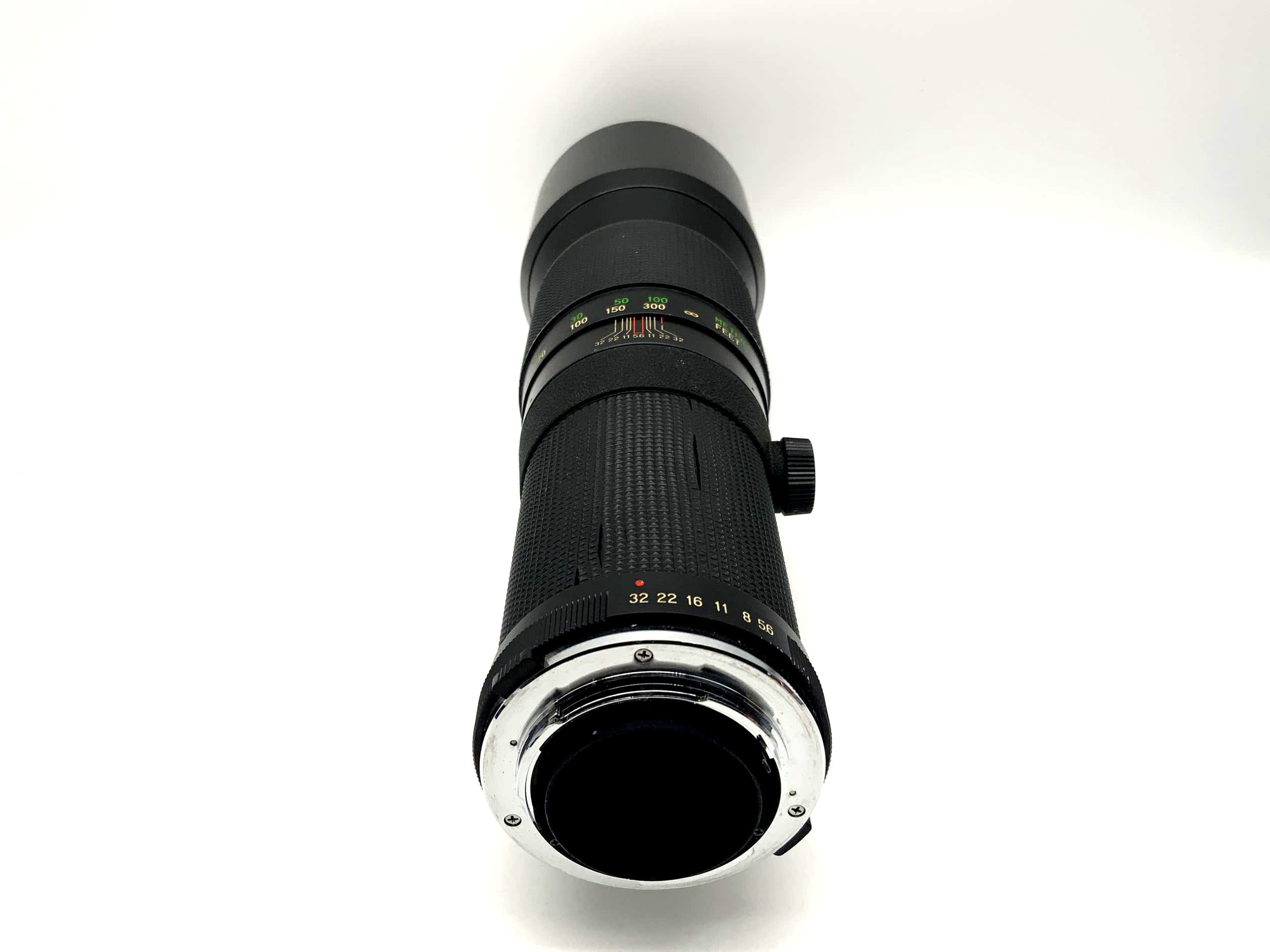 Vivitar 400mm 1:5.6 Lens Auto Telephoto Camera Camera Lens (Minolta MD)