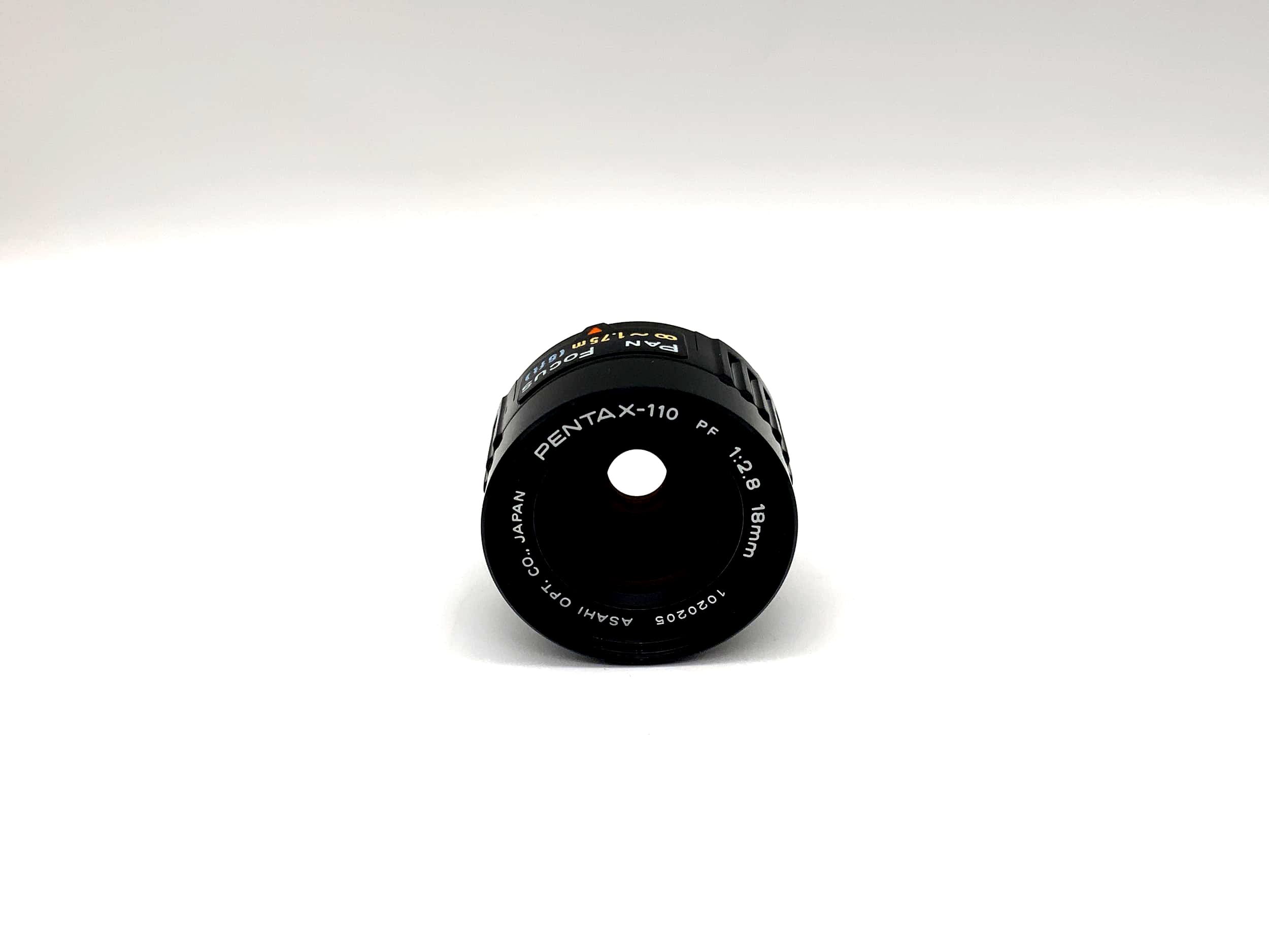 Asahi Pentax 18mm 1:2.8 Lens Pentax-110 PF Camera Lens (Auto 110)