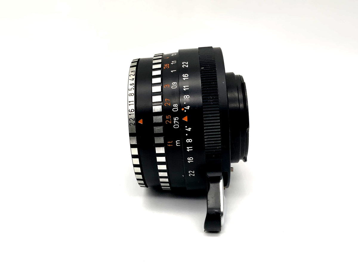 Meyer Optik Görlitz 50mm 1:2.8 lens Domiplan Zebra automatic Lens (Exa)
