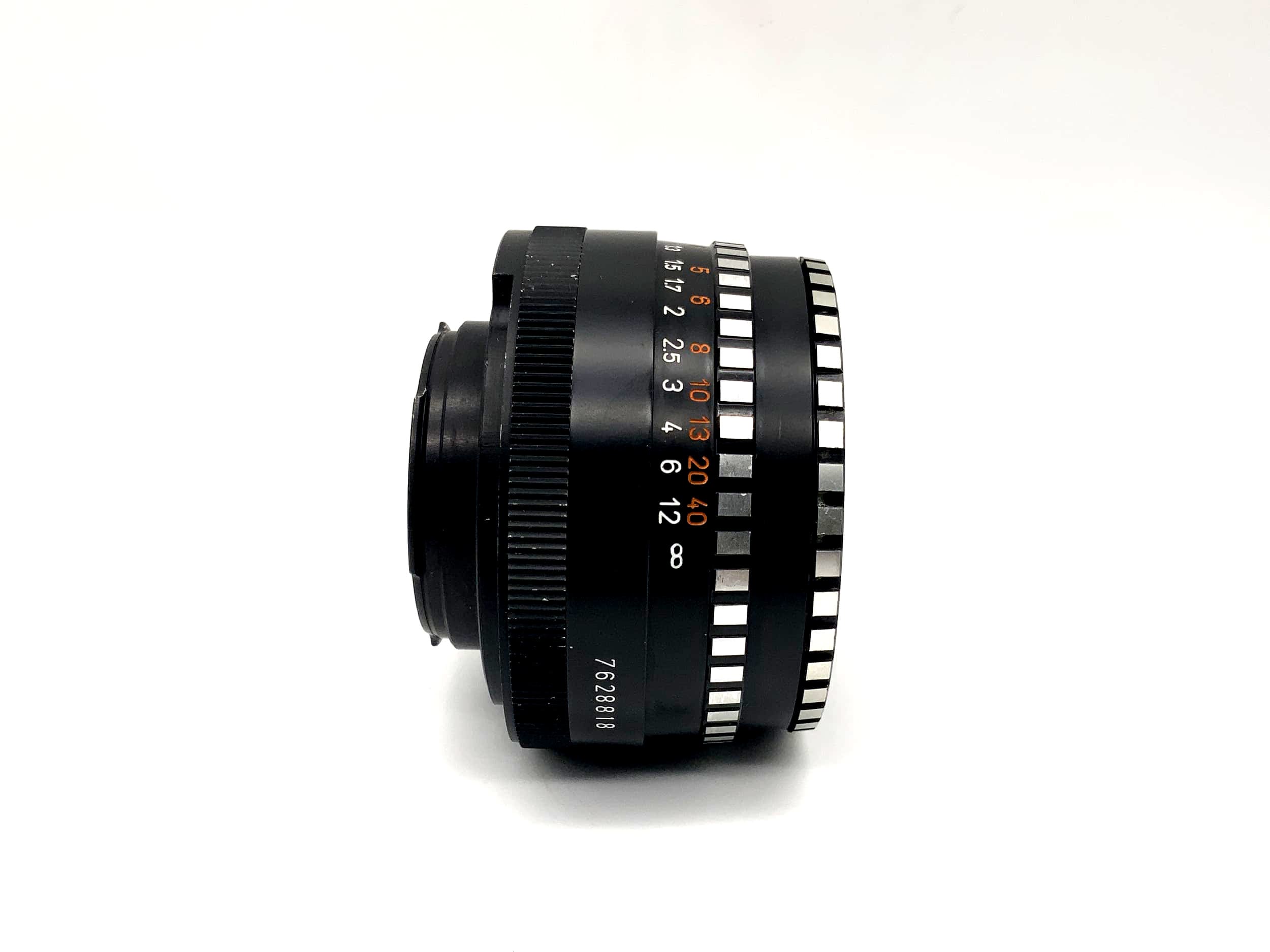 Meyer Optik Görlitz 50mm 1:2.8 lens Domiplan Zebra automatic Lens (Exa)